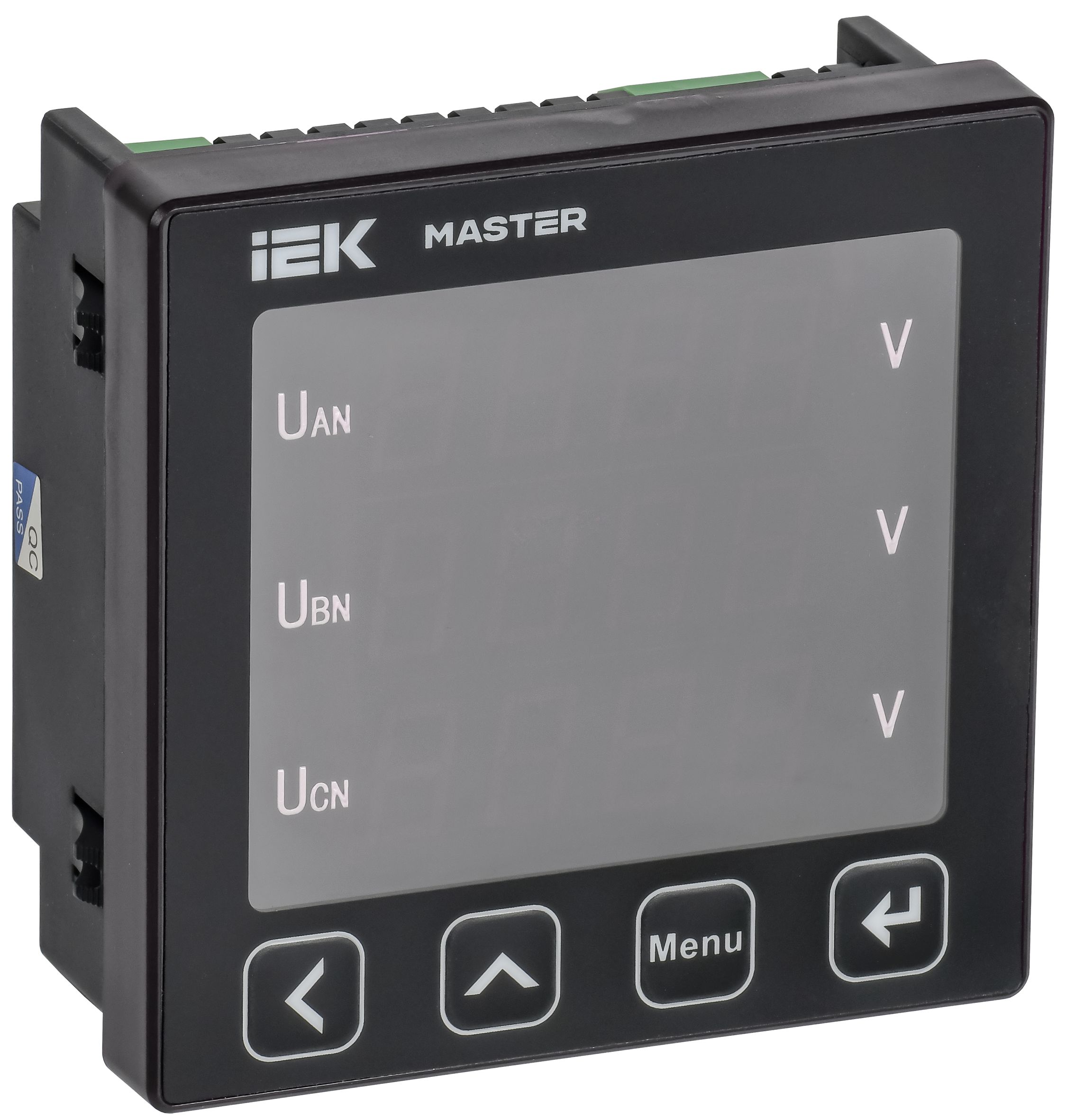 Вольтметр цифр. щит. 3-ф. RS-485 96х96 LED MASTER IEK фото
