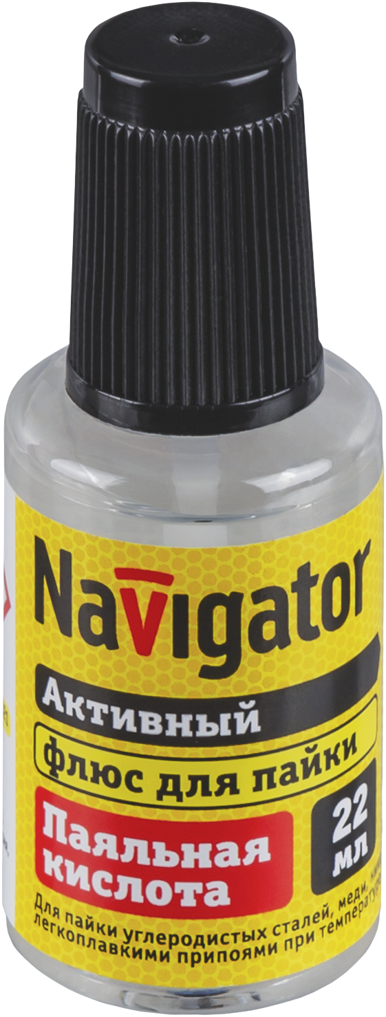 Флюс Navigator NEM-Fl01-F22 (паяльная кислота, 22 мл) (480/10/1)
