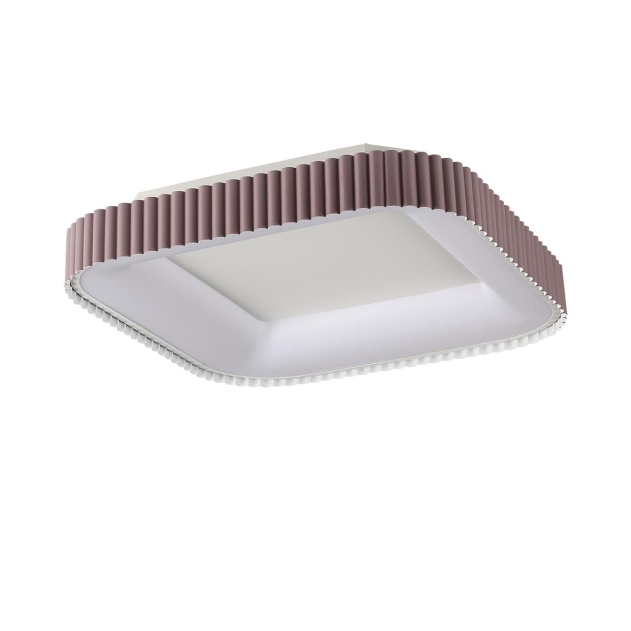 Sonex 7770/56L AVRA LED SN Светильник металл/белый/мокко LED 56Вт+14Вт 3000-6000K 500х500 IP43 пульт ДУ+подсветка SHARMEL фото