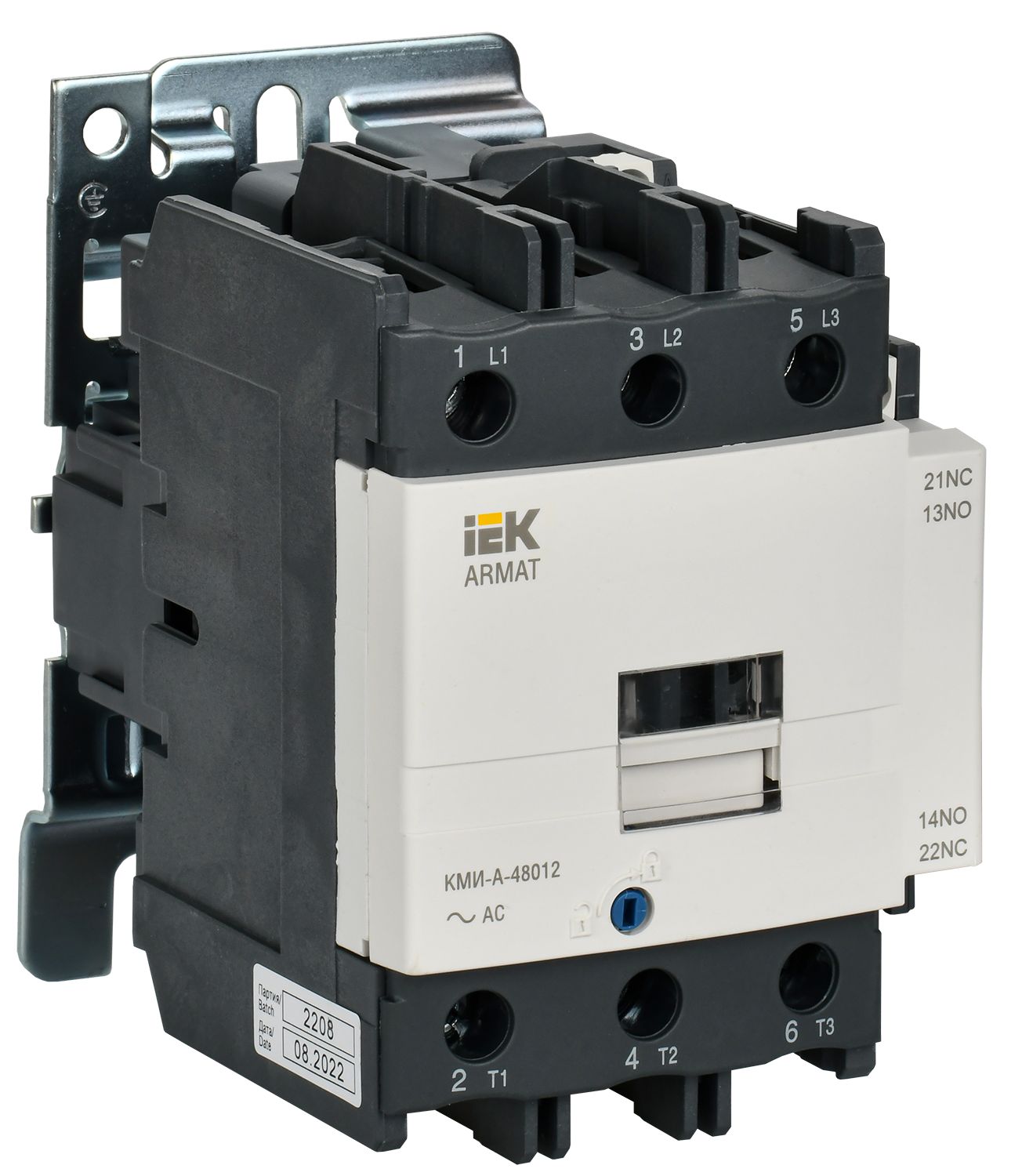 IEK ARMAT Контактор КМИ-А-48012 LC1D 80А 36В/АС3 1НО/1НЗ фото