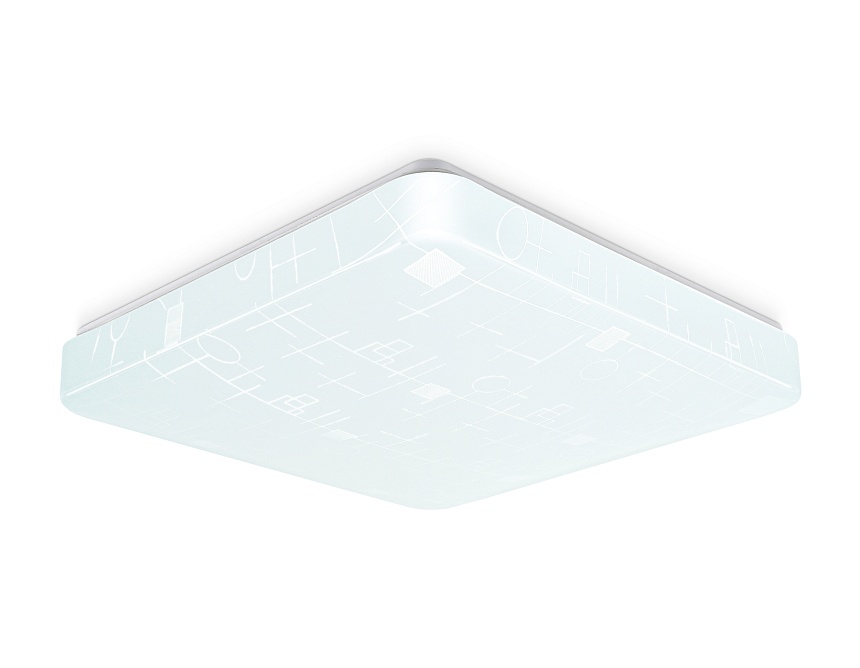 Ambrella Потолочный светодиодный светильник FZ1155 WH белый 24W 6400K 330*330*80 (Без ПДУ) фото