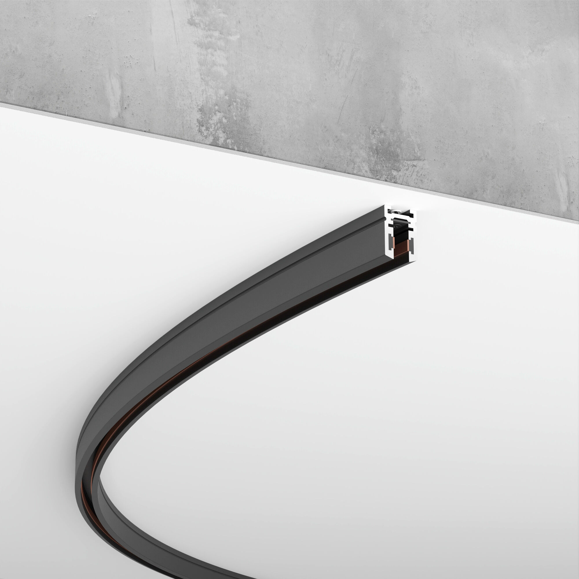 Elektrostandard Mini Magnetic Шинопровод накладной (черный) (900⌀) 85182/00 фото
