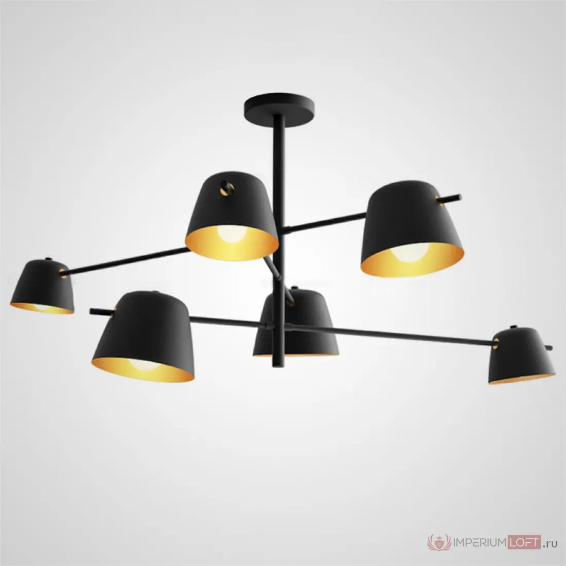 ImperiumLoft Люстра GODA Black фото