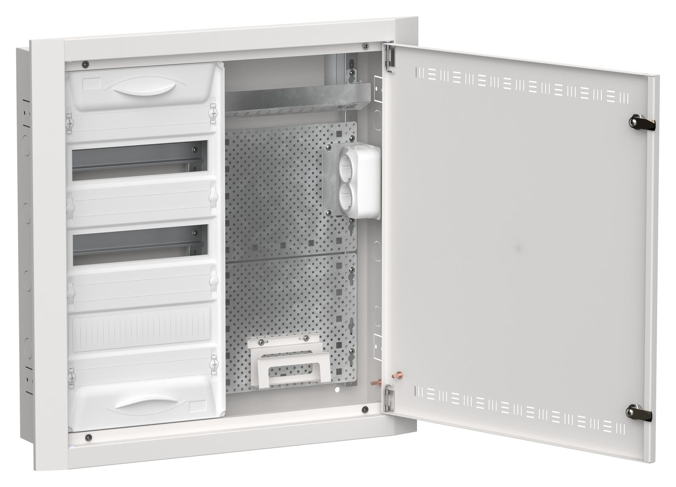 IEK TITAN 5 Корпус комбинированный ЩРв-36 (2х36) белый фото