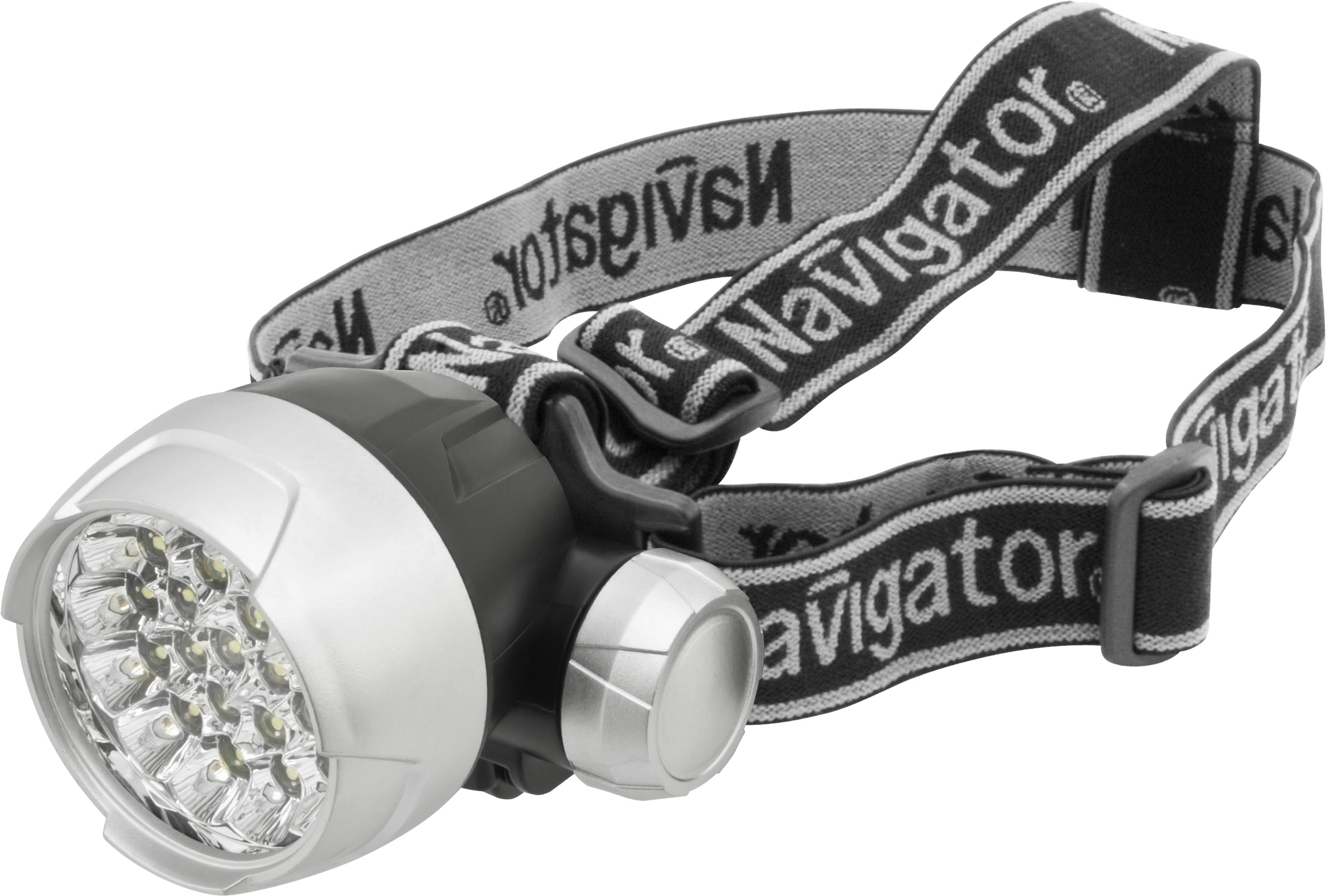 Фонарь Navigator NPT-H01-3AAA налобн. 4 реж. 25LED, блист. (100/25/1)