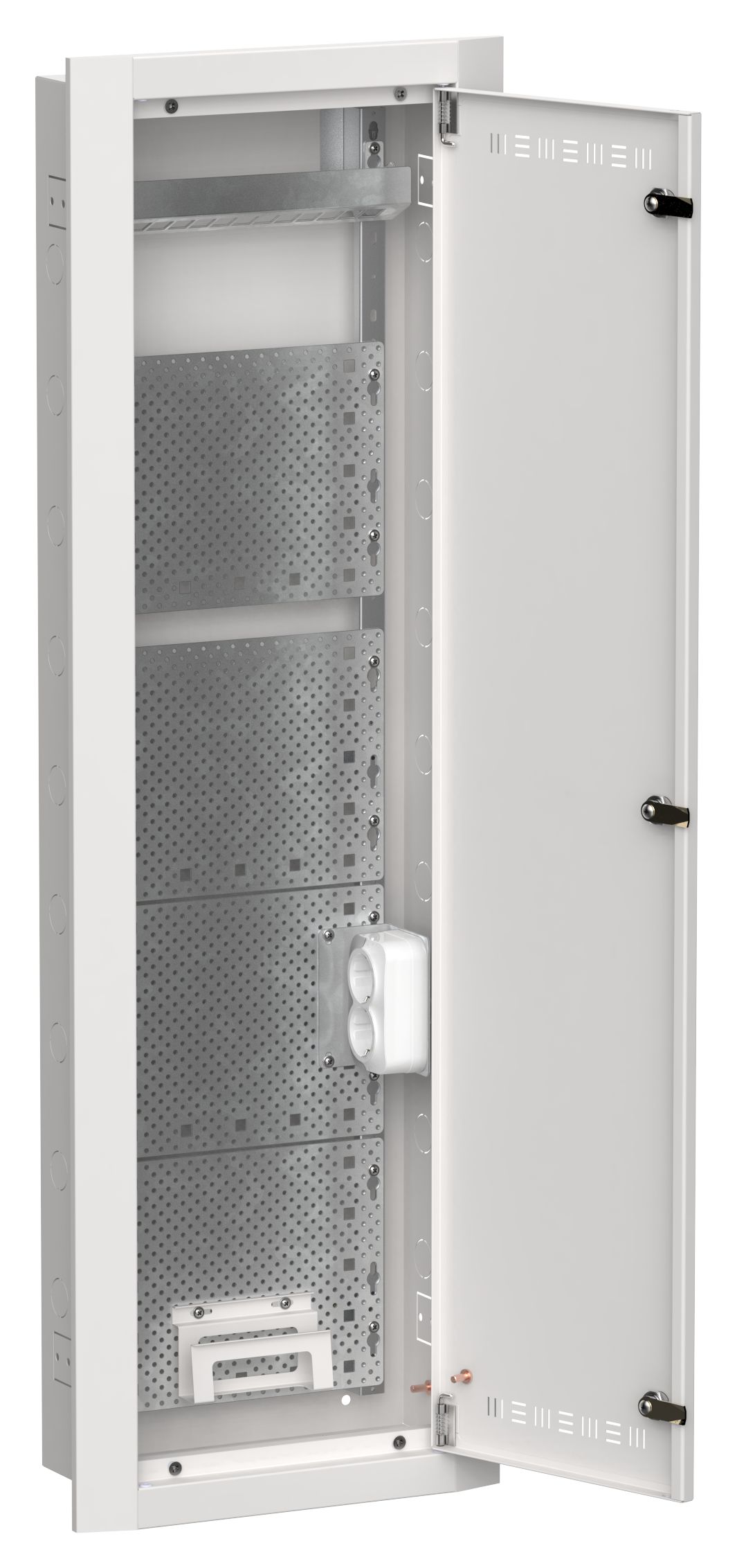 IEK TITAN 5 Корпус мультимедиа ЩРв-84 (1х84) белый фото
