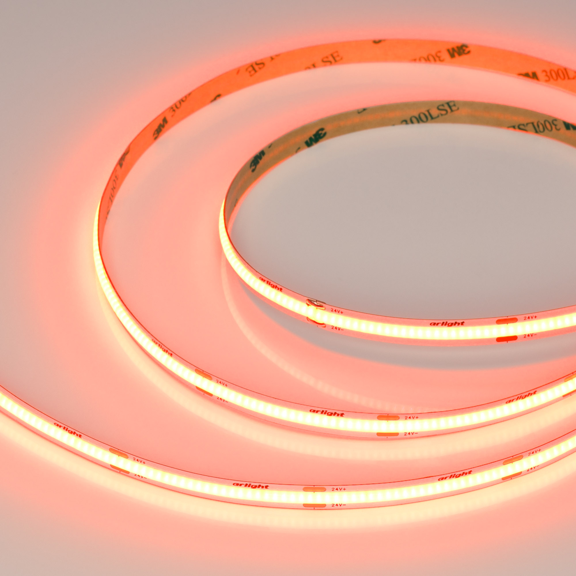 Arlight Лента COB-X480-8mm 24V Orange (8 W/m, IP20, 5m) фото