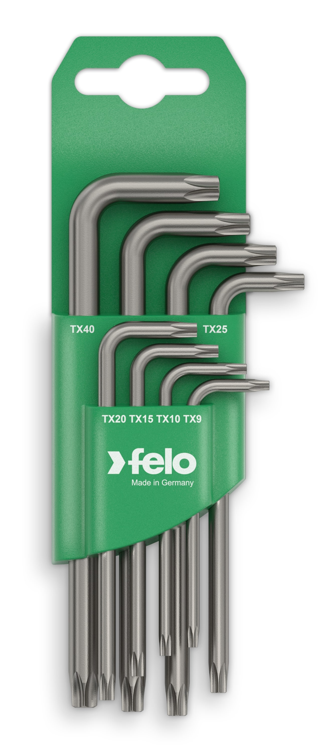 Felo Набор ключей Г-образных шестигранных 8шт Torx T9-T40 34888811 фото