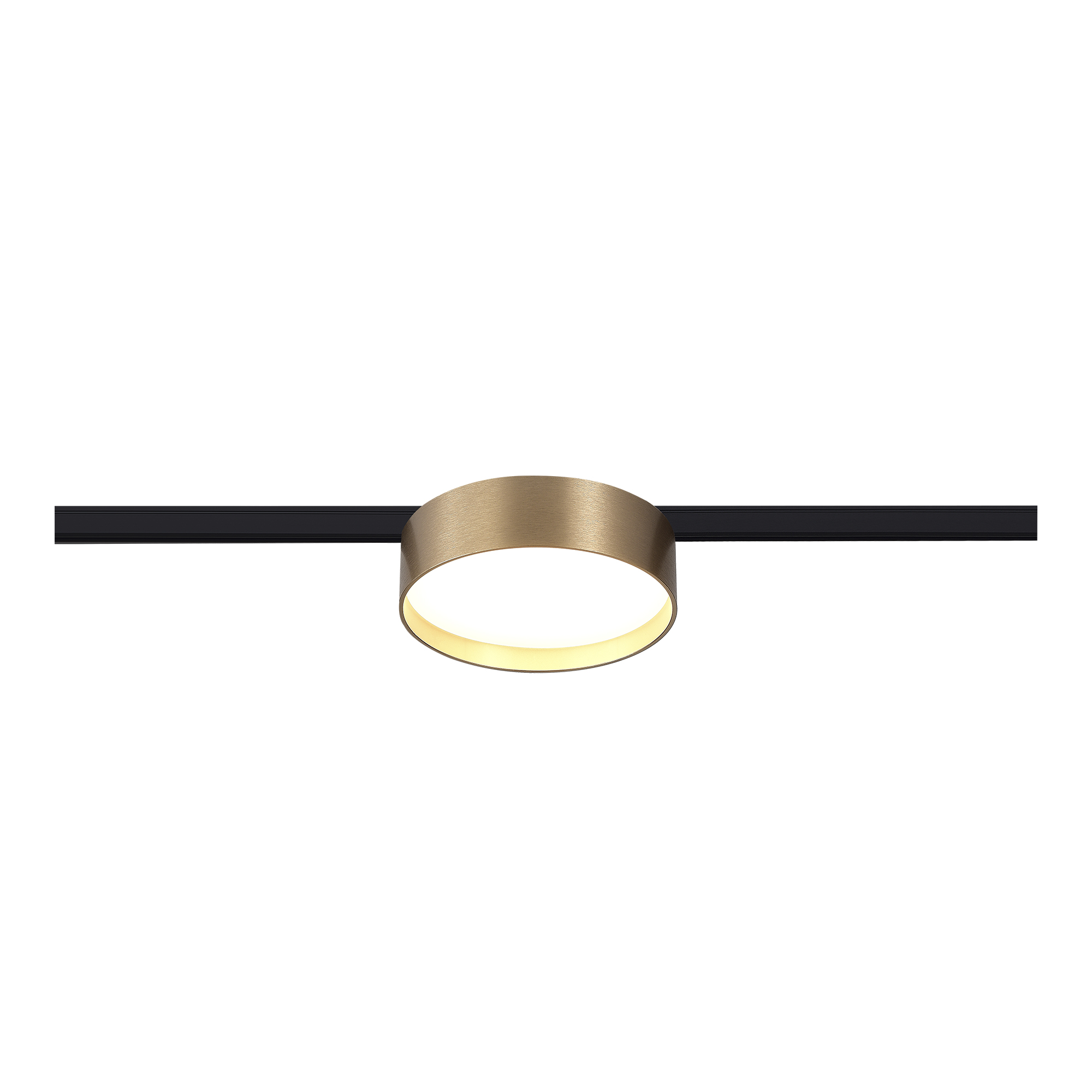 ST LUCE ST670.336.12 Магнитный трековый светильник Латунь LED 1*12W 3000K 500Lm Ra>80 100° IP20 D113xH34 24V фото
