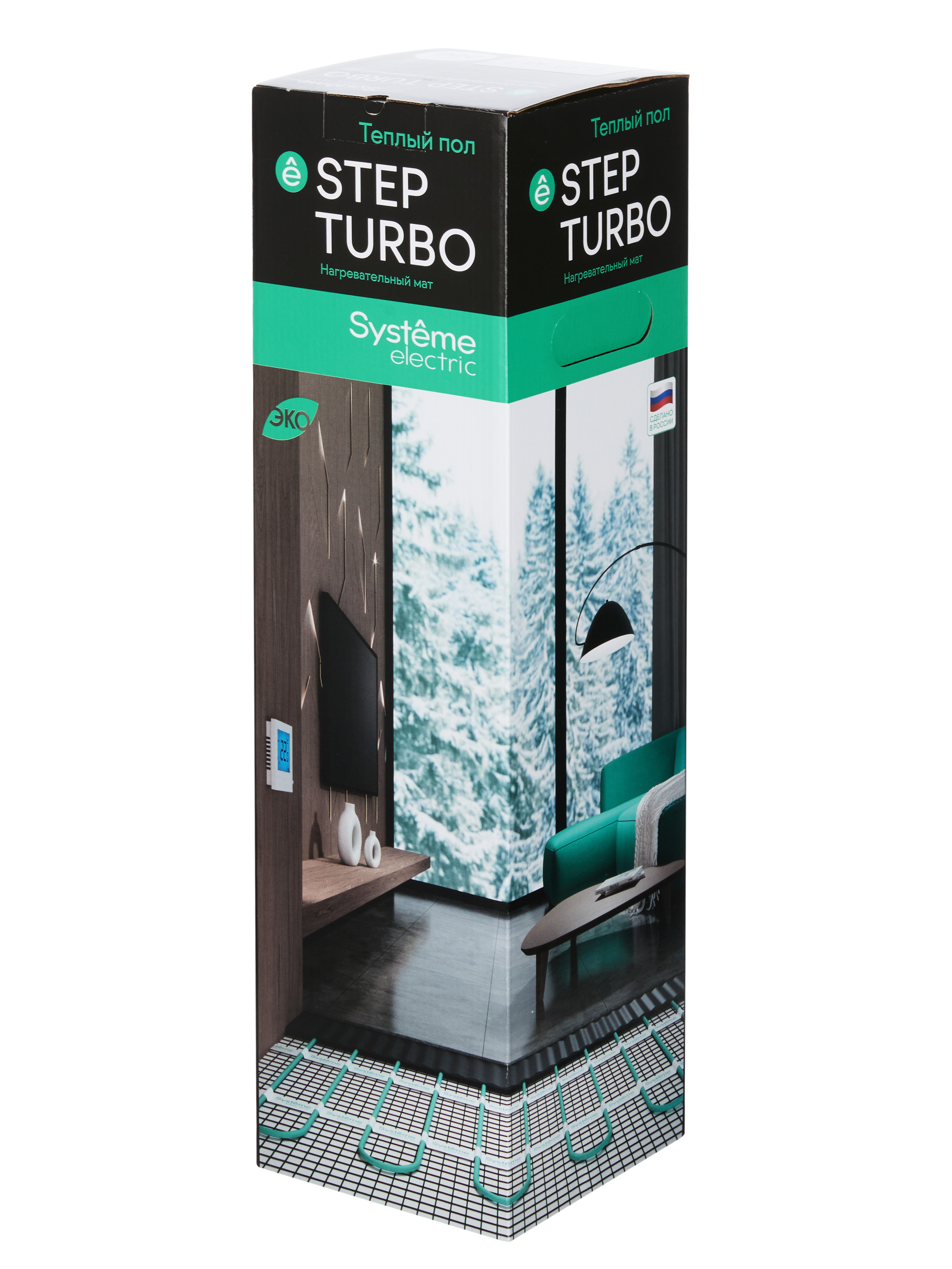 Systeme Electric STEP TURBO Мат нагревательный STM200015, 200 Вт/м2, 300 Вт, 1,5 м2 фото