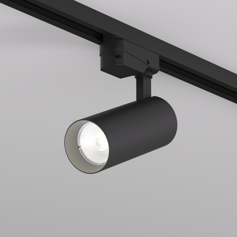 Denkirs DK6452-BK Трековый светильник SOLID KOPER, 135мм, d60, 220V, LED 4000K, 15W, IP20, черный, алюминий фото