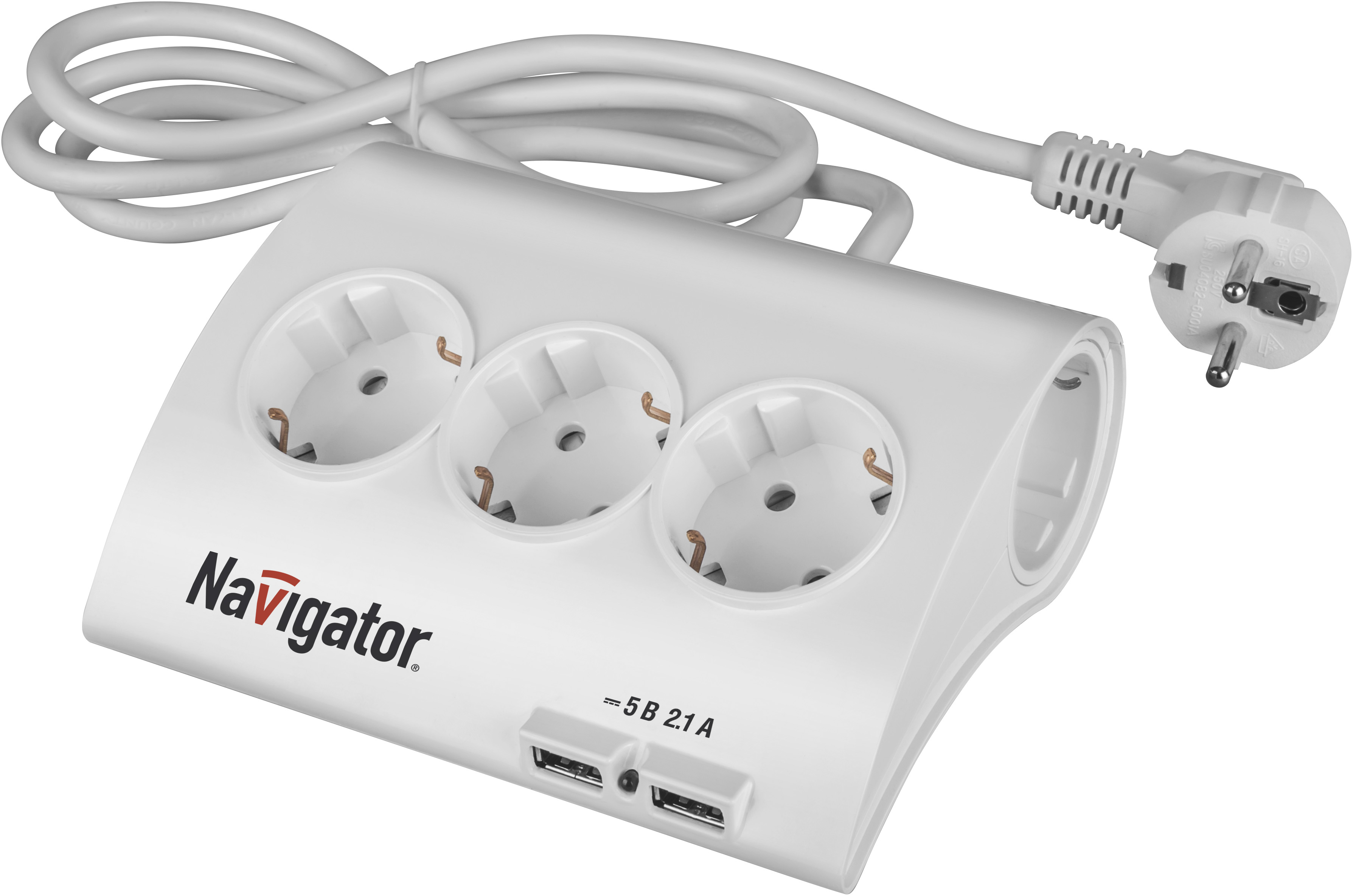 Navigator Удлинитель 71 544 NPE-USB-05-180-ESC-3X1.0 фото