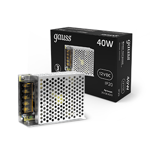 Gauss Блок питания LED STRIP PS 40W 12V 2 фото