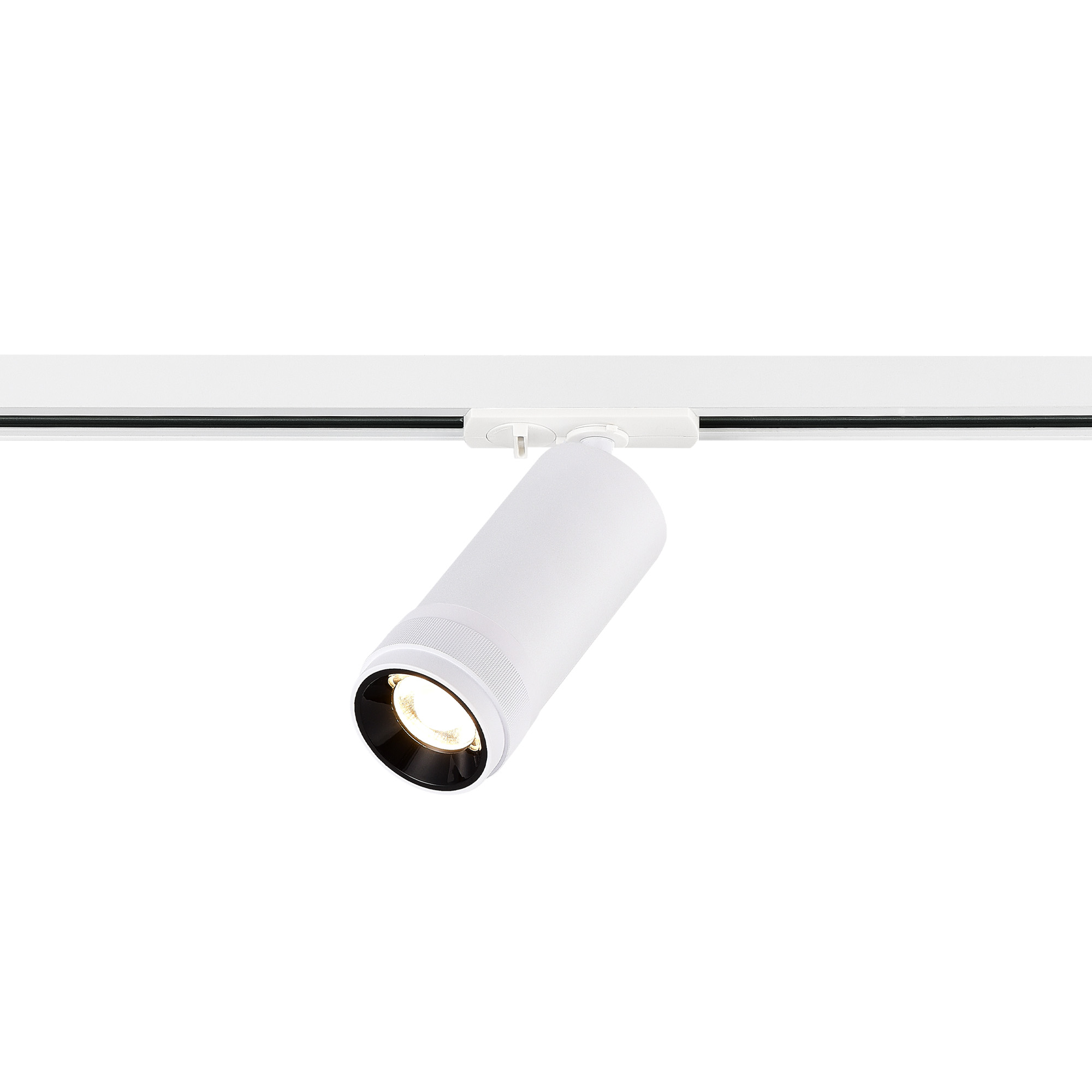 ST LUCE ST385.536.20 Св-к трек. Zoom Белый LED 1*20W 3000K 1 800Lm Ra 10-55° IP20 D65xH145 220V фото