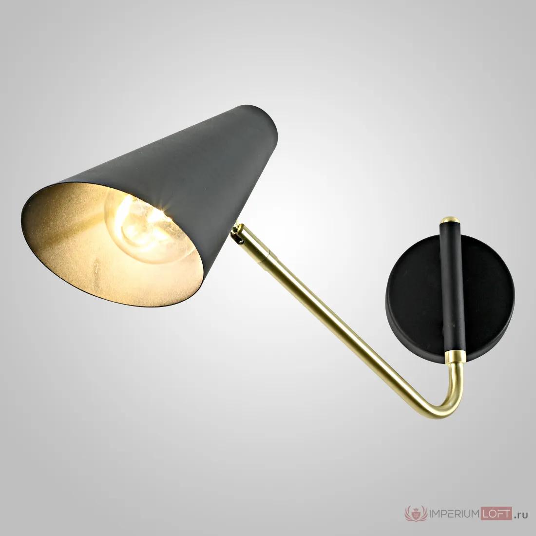 ImperiumLoft Настенный светильник NATI Black Brass фото