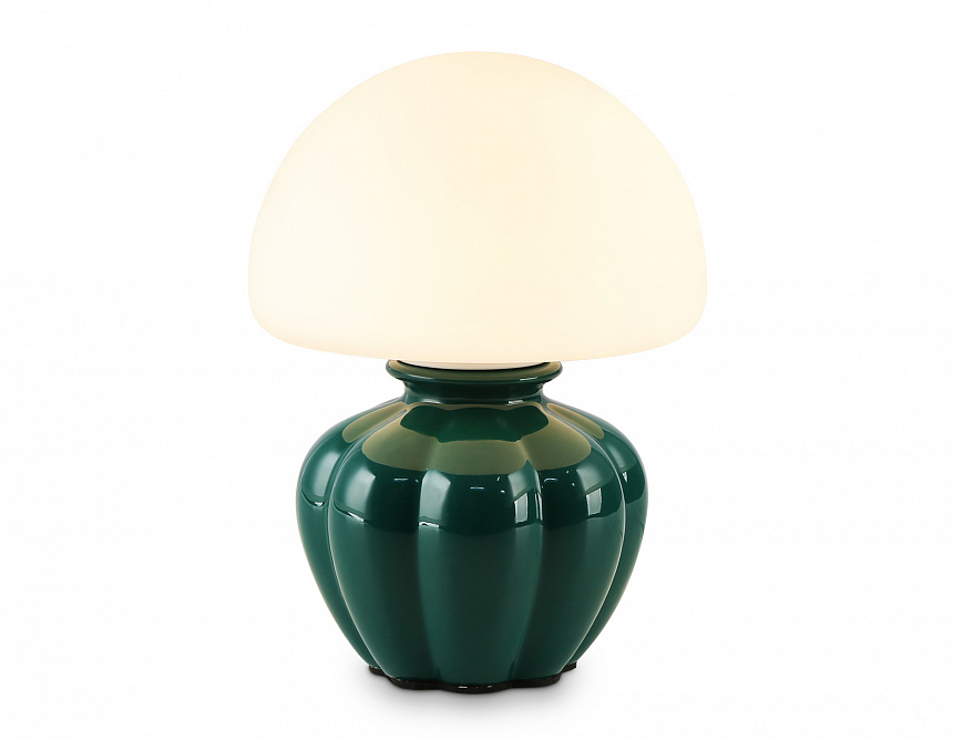 Ambrella Светильник настольный LH53249 GN/WH зеленый/белый G9 max 28W D165*220 фото
