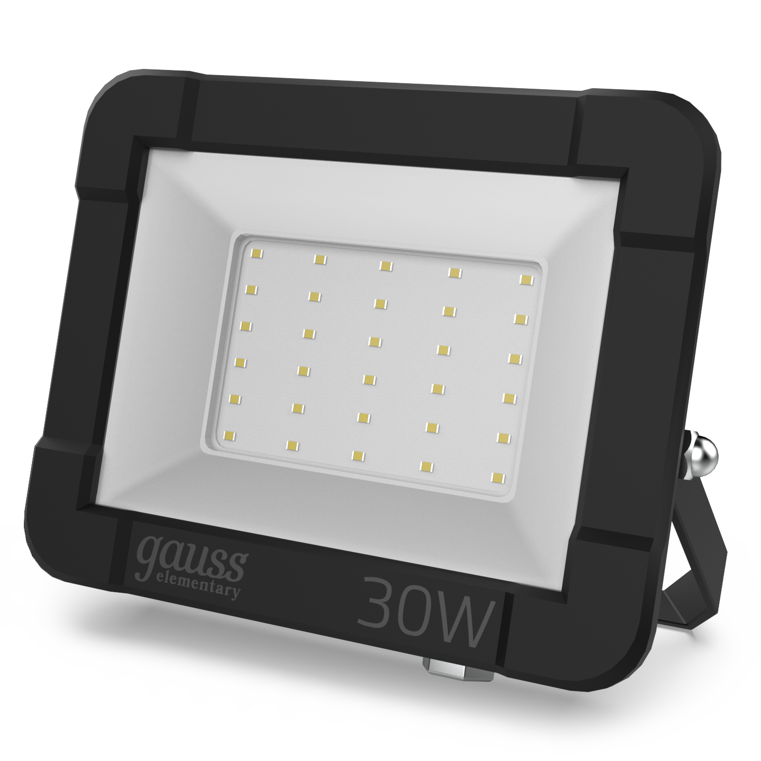 Gauss Прожектор Elementary 30W 2695lm 4000К 200-240V IP65 черный LED фото