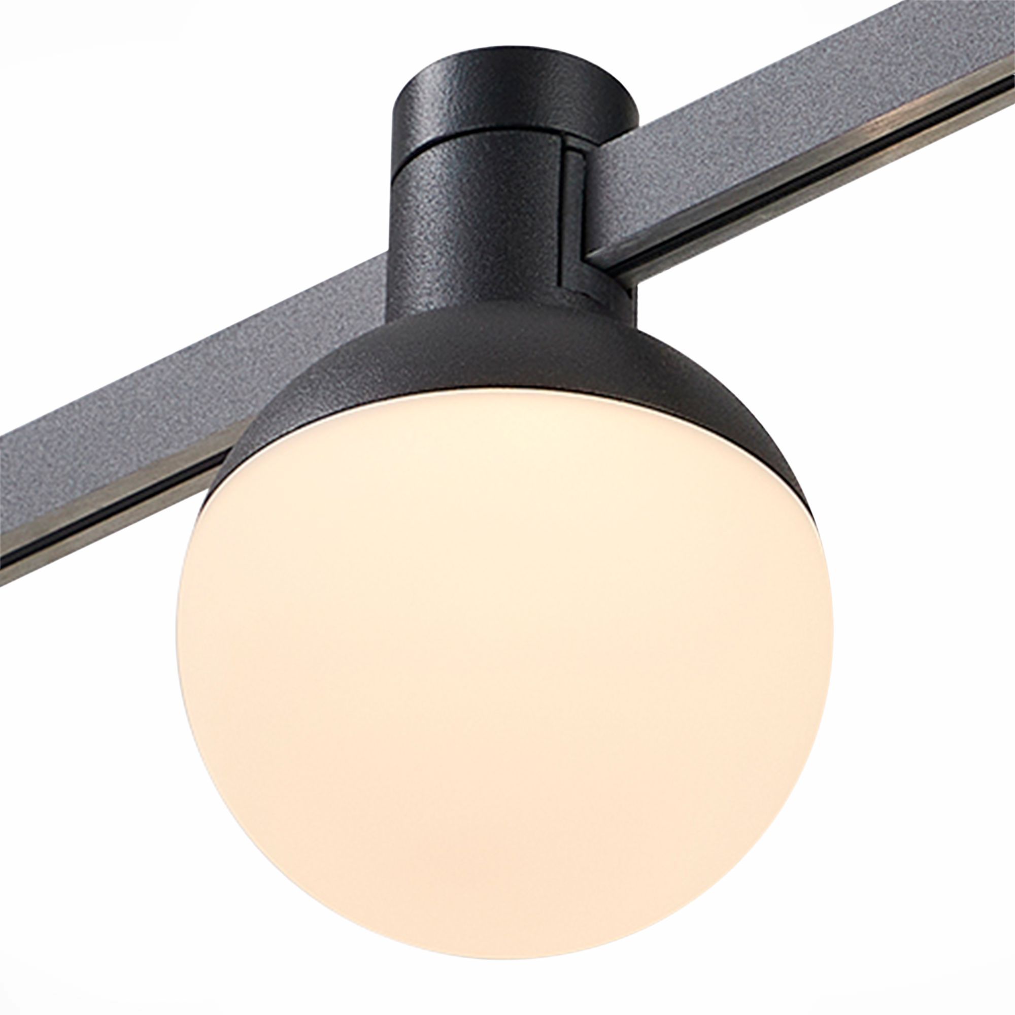ST LUCE ST815.446.05 Магнитный трековый светильник FARM Черный LED 1*5W 4000K 78Lm Ra90 120 IP20 D75xH109 2 фото