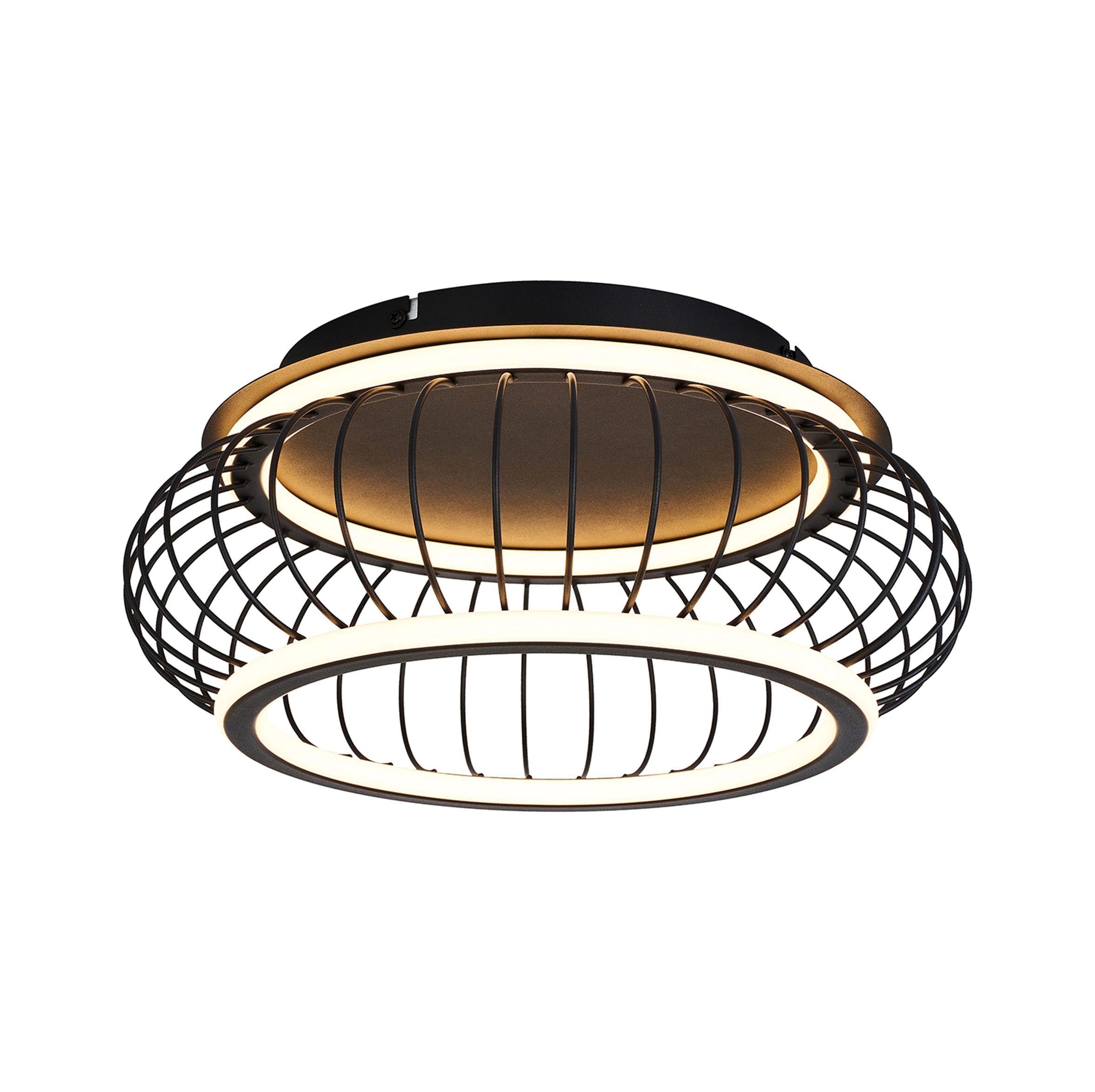 F-Promo 4435-2C, потолочный светильник, D400xH210, LEDx80W, 4300LM, 3000-6000K, included, remote control фото