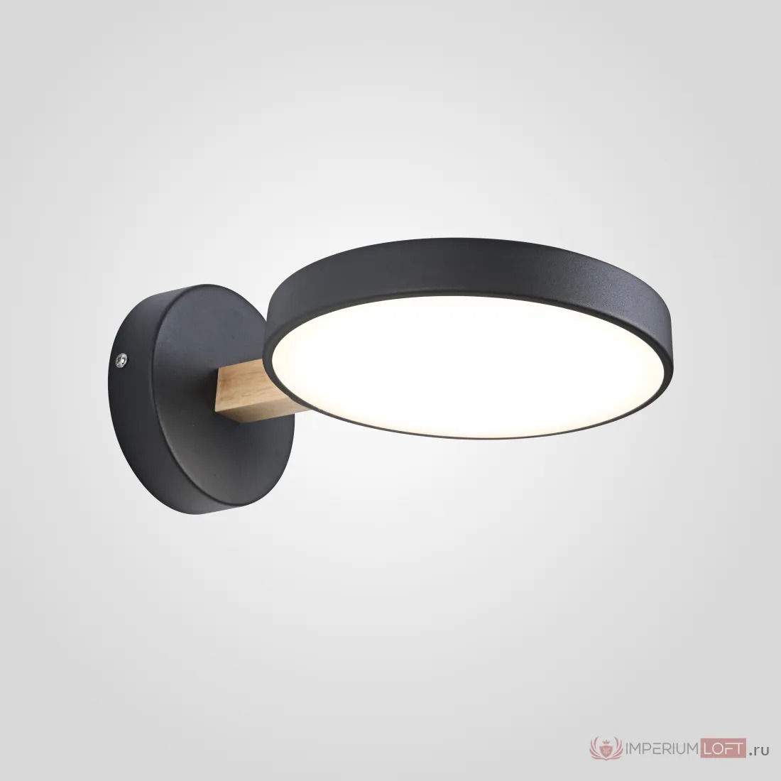 ImperiumLoft Светодиодное бра TURNA Black фото