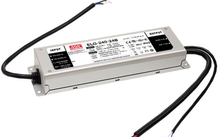 Varton Драйвер 240Вт 24V для светодиодной ленты Meanwell IP67 DALI 244x71x37,5 мм фото