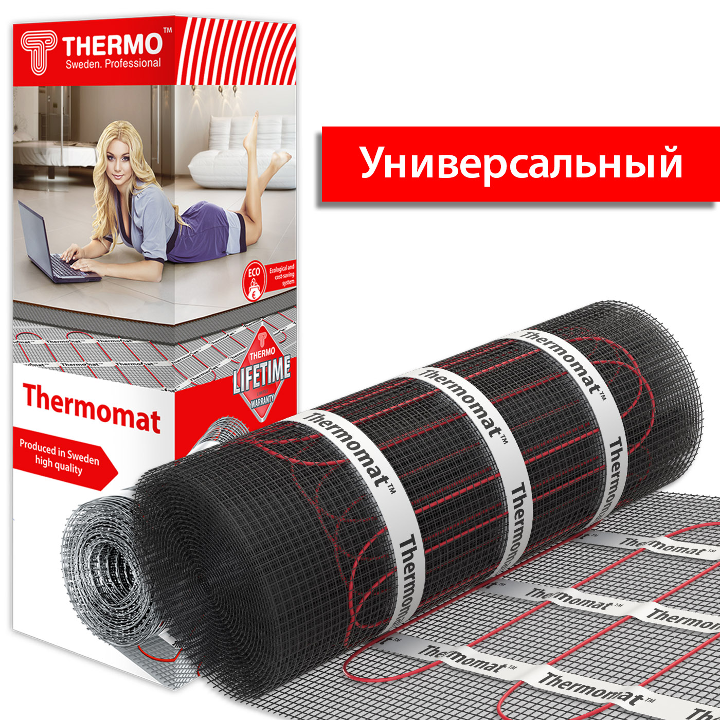 Thermo Термомат TVK-180 10 м.кв (комплект без регулятора) фото