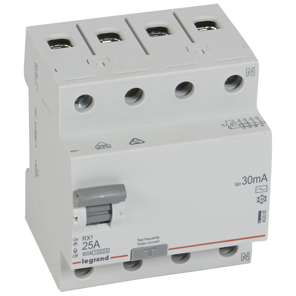 Legrand RX3 УЗО 4P 30мА 25А (AC). фото