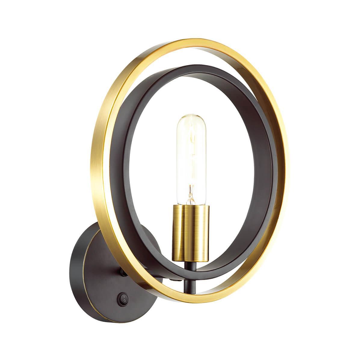 Lumion 4401/1W LN19 148 золотой, черный Бра E27 1*60W 220V MAEVE фото