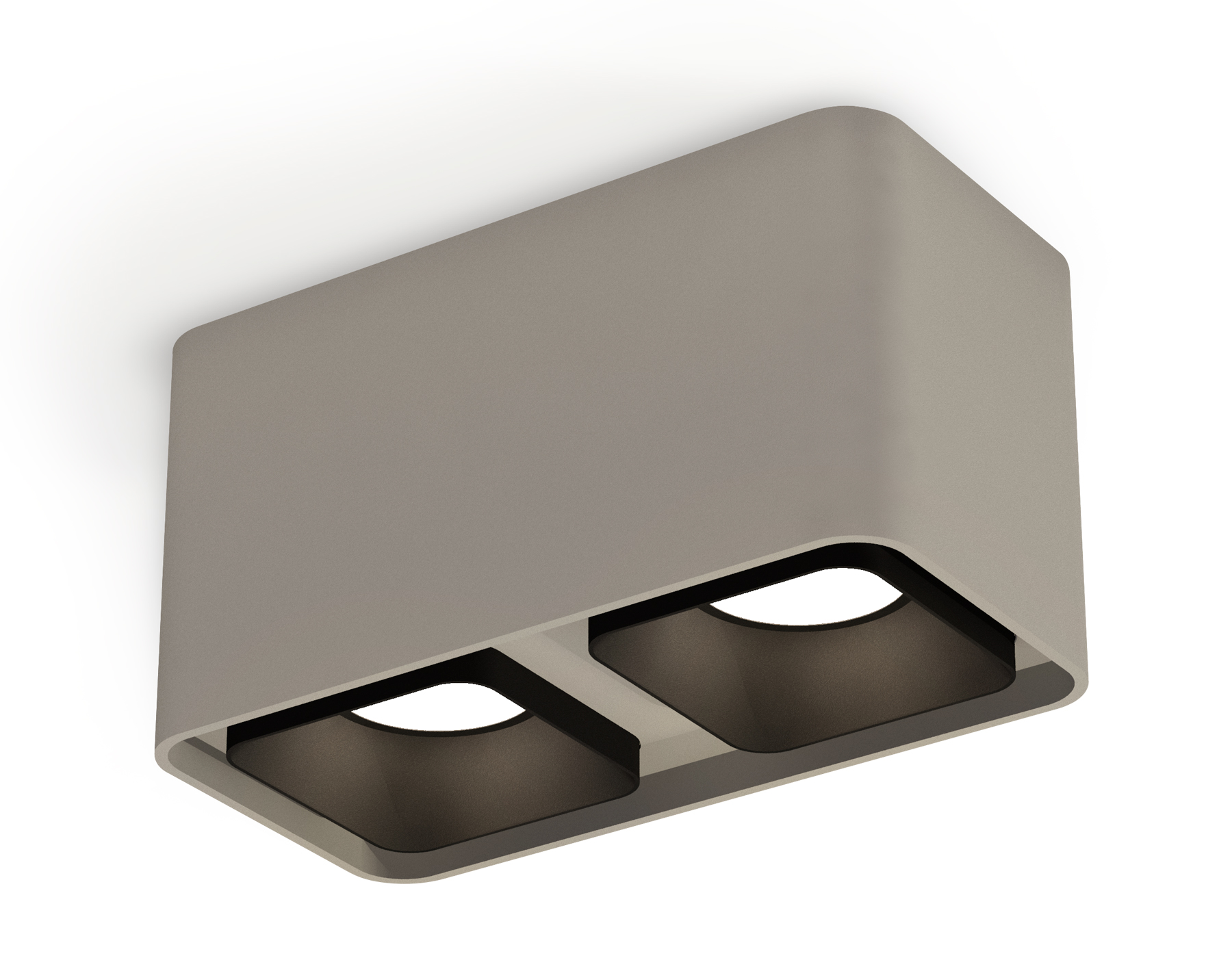 Ambrella Комплект накладного светильника XS7852002 SGR/SBK серый песок/черный песок MR16 GU5.3 (C7852, N7702) фото