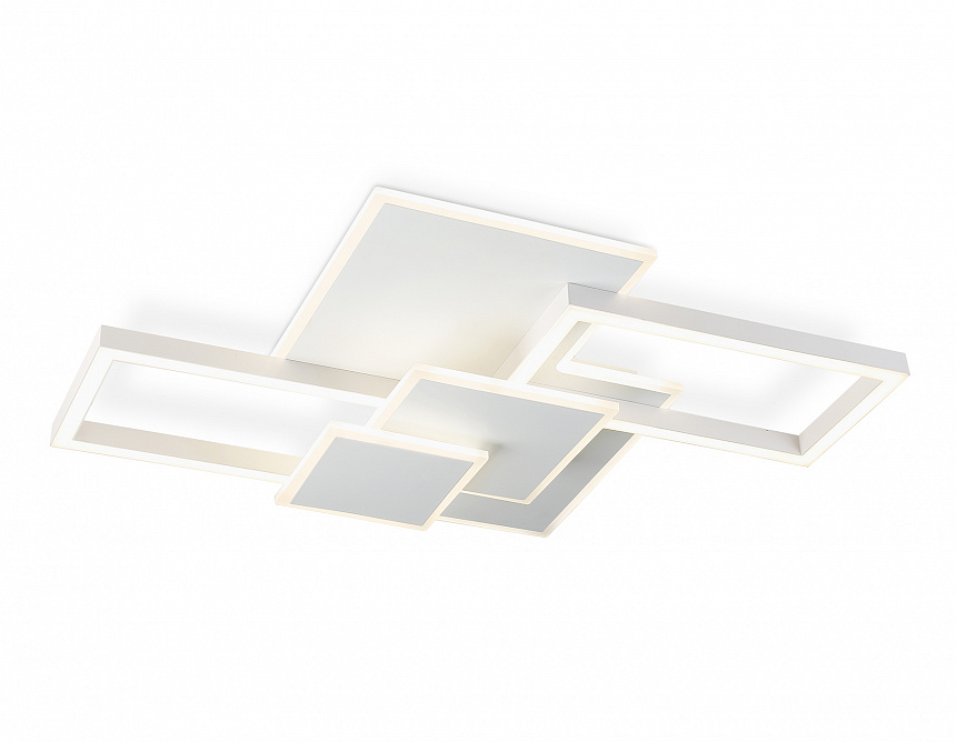 Ambrella Светильник светодиодный потолочный FA1031/5 WH белый 95W 3000K-6400K 705*500*95 (ПДУ ИК) фото