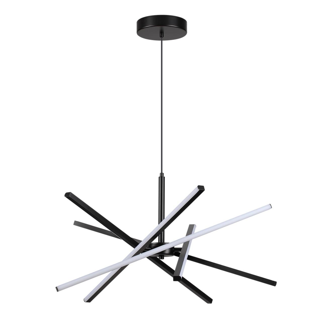 Lumion 6563/60L LEDIO LN24 черный//металл/ Подвесной светильник 4000K LED 60W 220V PARKER фото