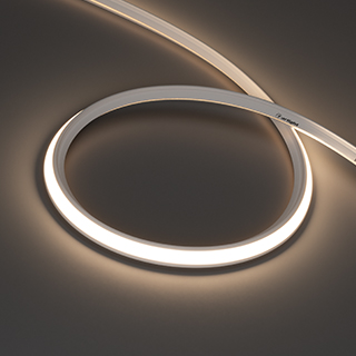 Arlight Лента герметичная MOONLIGHT-3D-T-X544-10x10mm 24V Day4000 (8 W/m, IP67, 5m, wire x1) (Вывод боковой, 5 лет) фото