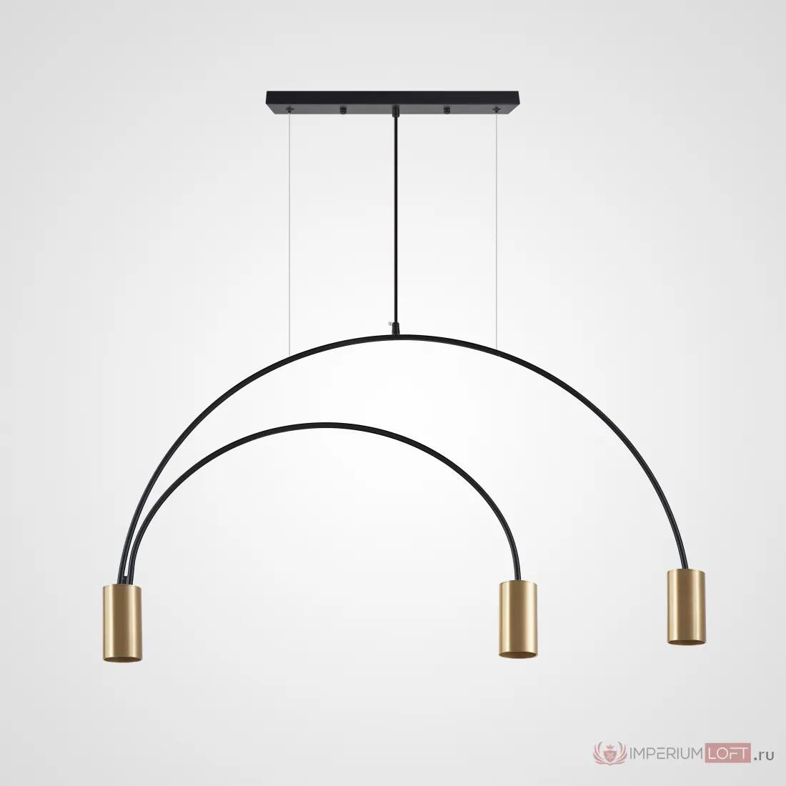 ImperiumLoft Подвесной светильник ARC 3 Gold фото