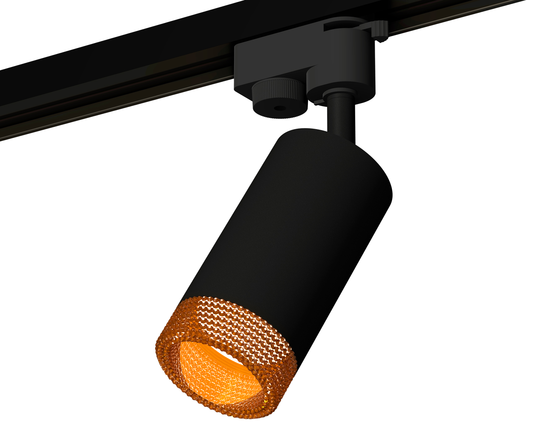 Ambrella Комплект трекового светильника XT6323084 SBK/CF черный песок/кофе MR16 GU5.3 (A2521, C6323, N6154) фото