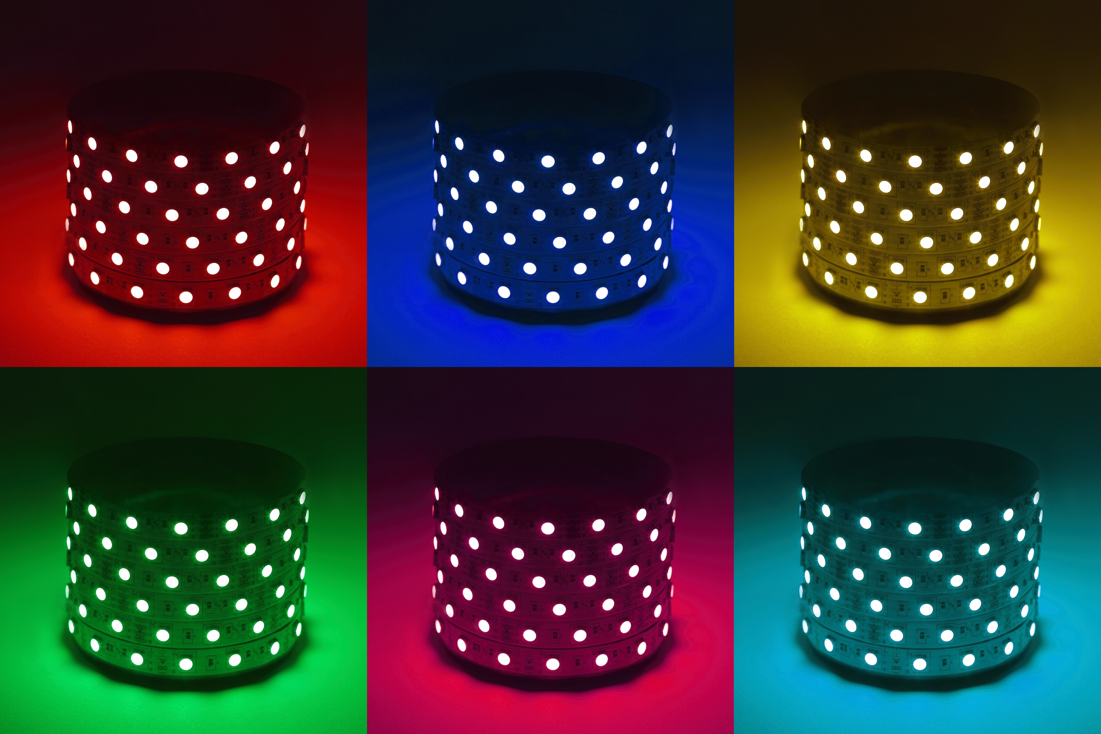 ЭРА Светодиодная лента LS5050-14,4-60-24-33-RGB-5m многоцветная фото