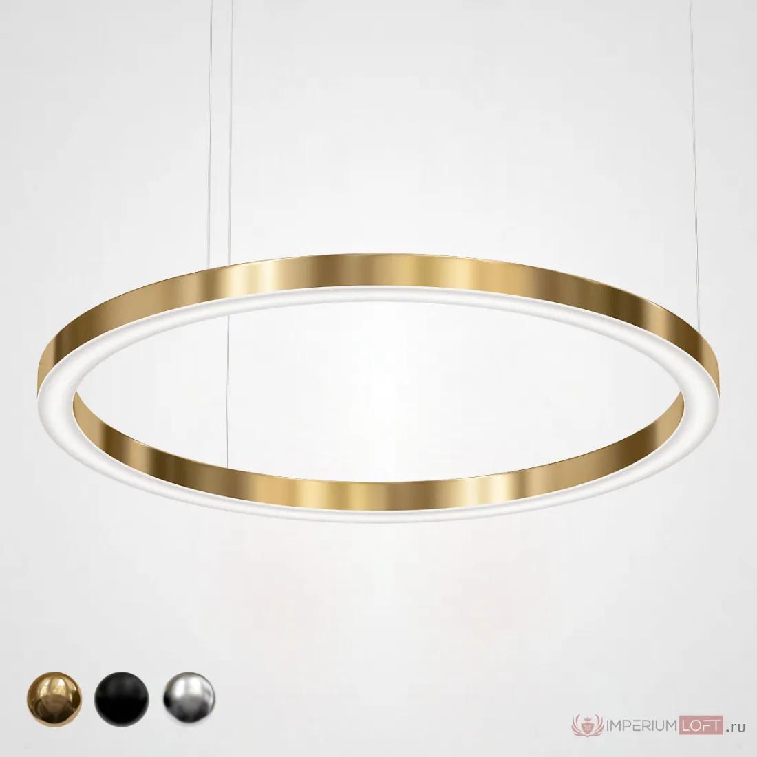 ImperiumLoft Люстра Light Ring Horizontal D120 Золото фото