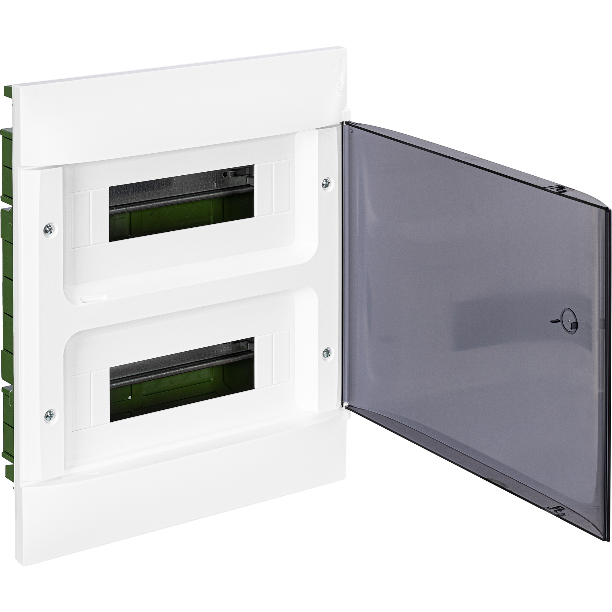 Legrand Practibox S Пластиковый щиток Встраиваемый (в полые стены) 2X12 Дымчатая дверь. фото