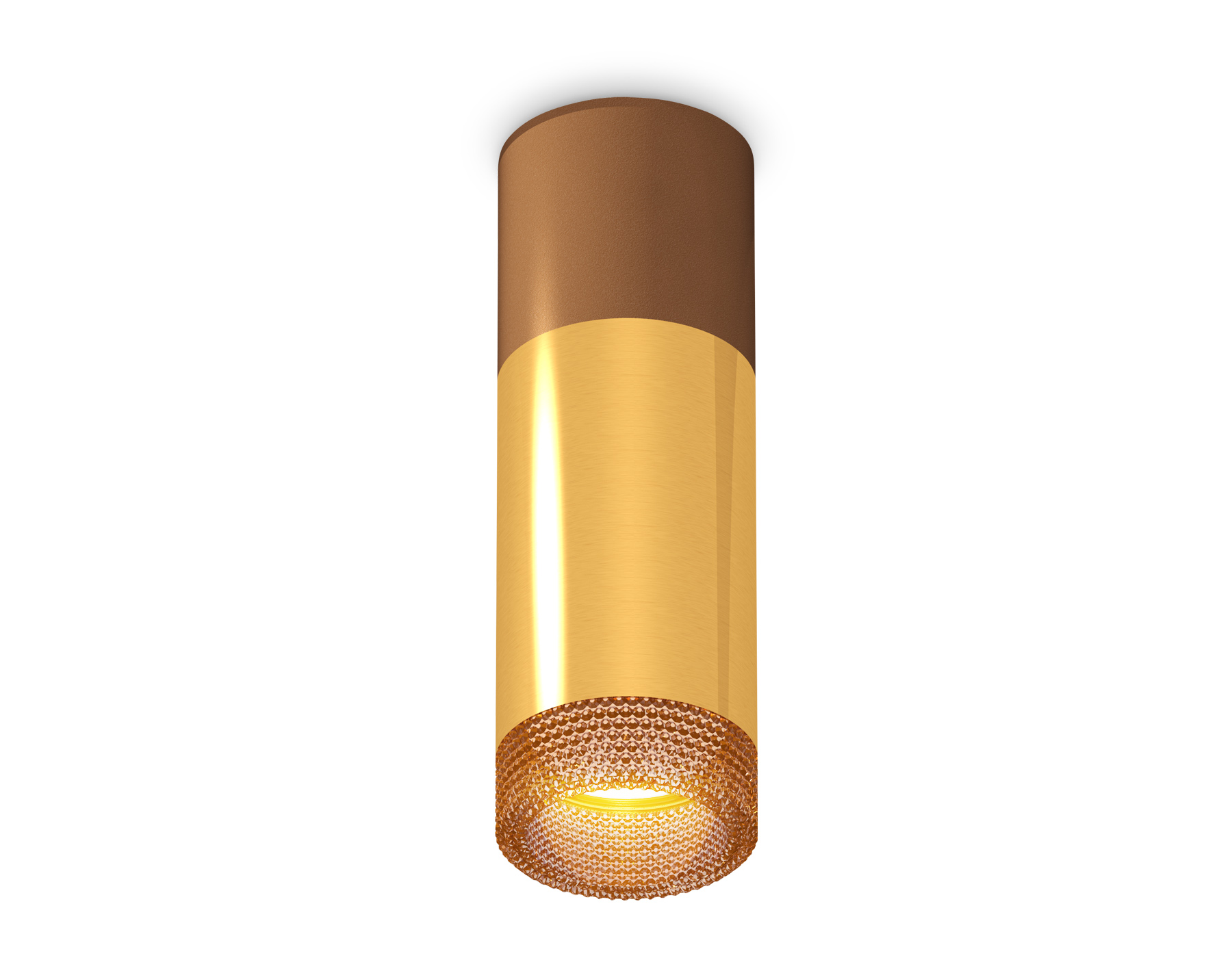 Ambrella Комплект накладного светильника XS6327061 PYG/SCF/CF золото желтое полированное/кофе песок/кофе MR16 GU5.3 (C6304, A2010, C6327, N6154) фото