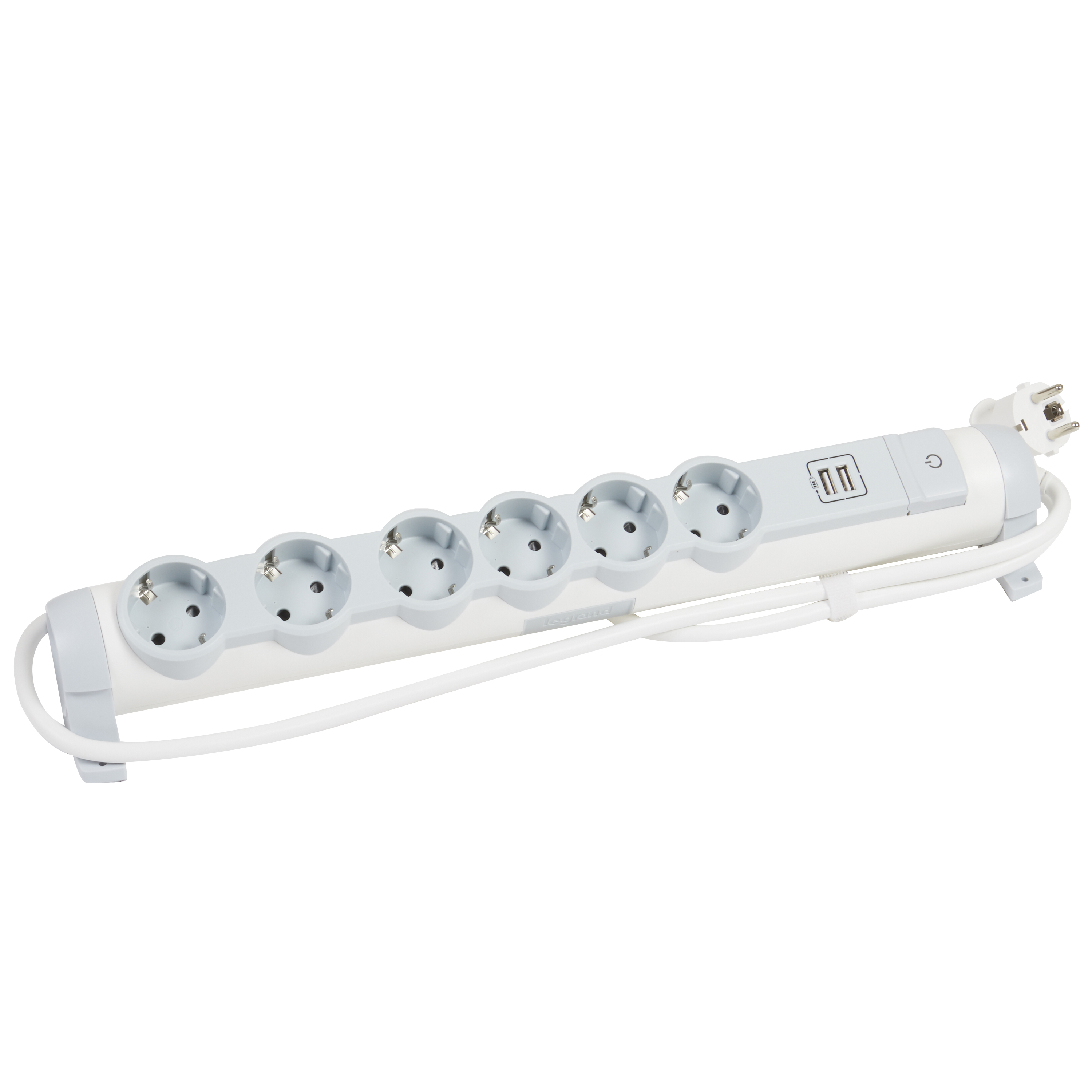 IEK COMFORT Удл. У06К 1,5м 3х1,5мм2 16А USB A+C 20Вт бел. фото