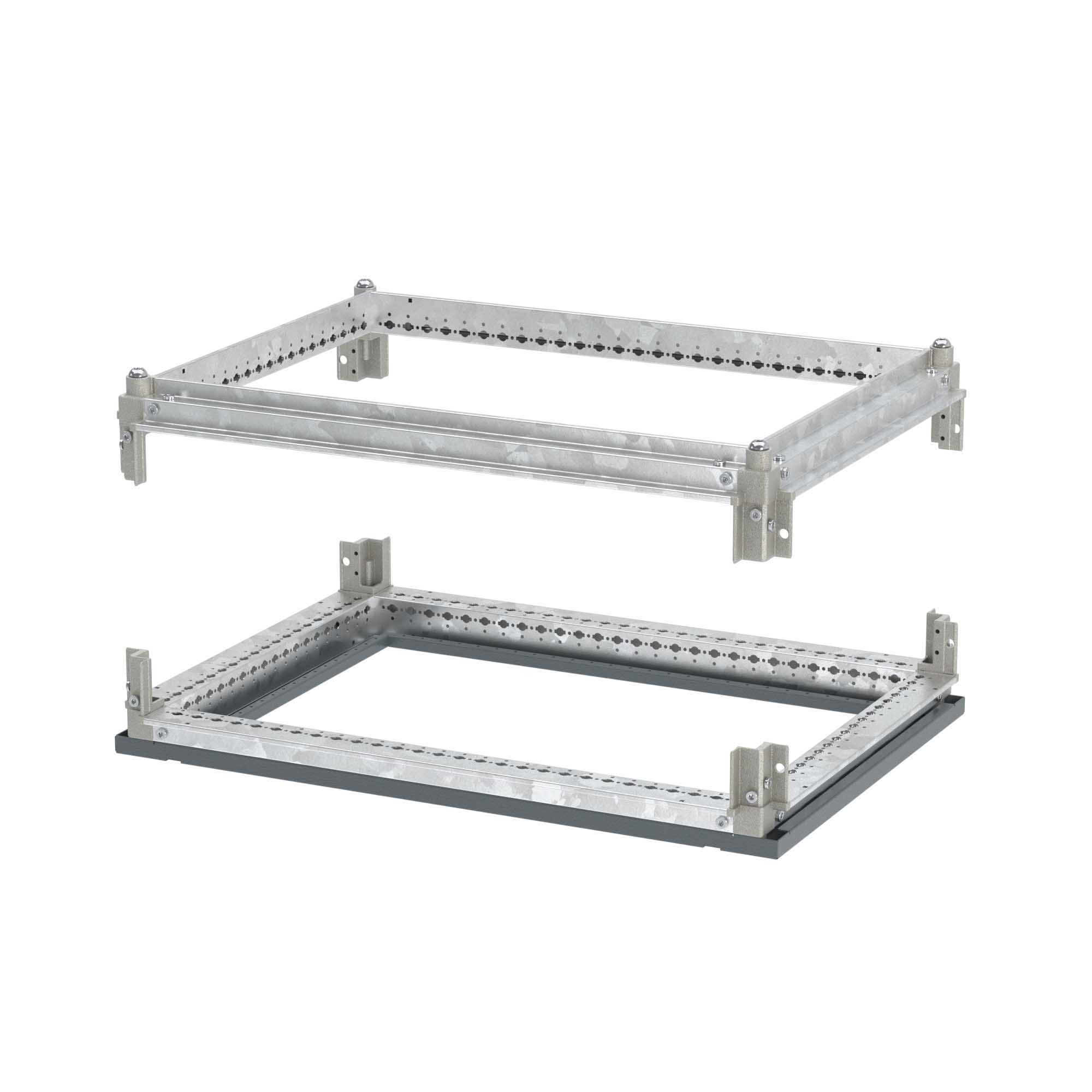 DKC RAM power Рама крыши и основание оцинкованные RAL7011 для корпусов CQE N, ШхГ 1000х800 мм, комплект фото