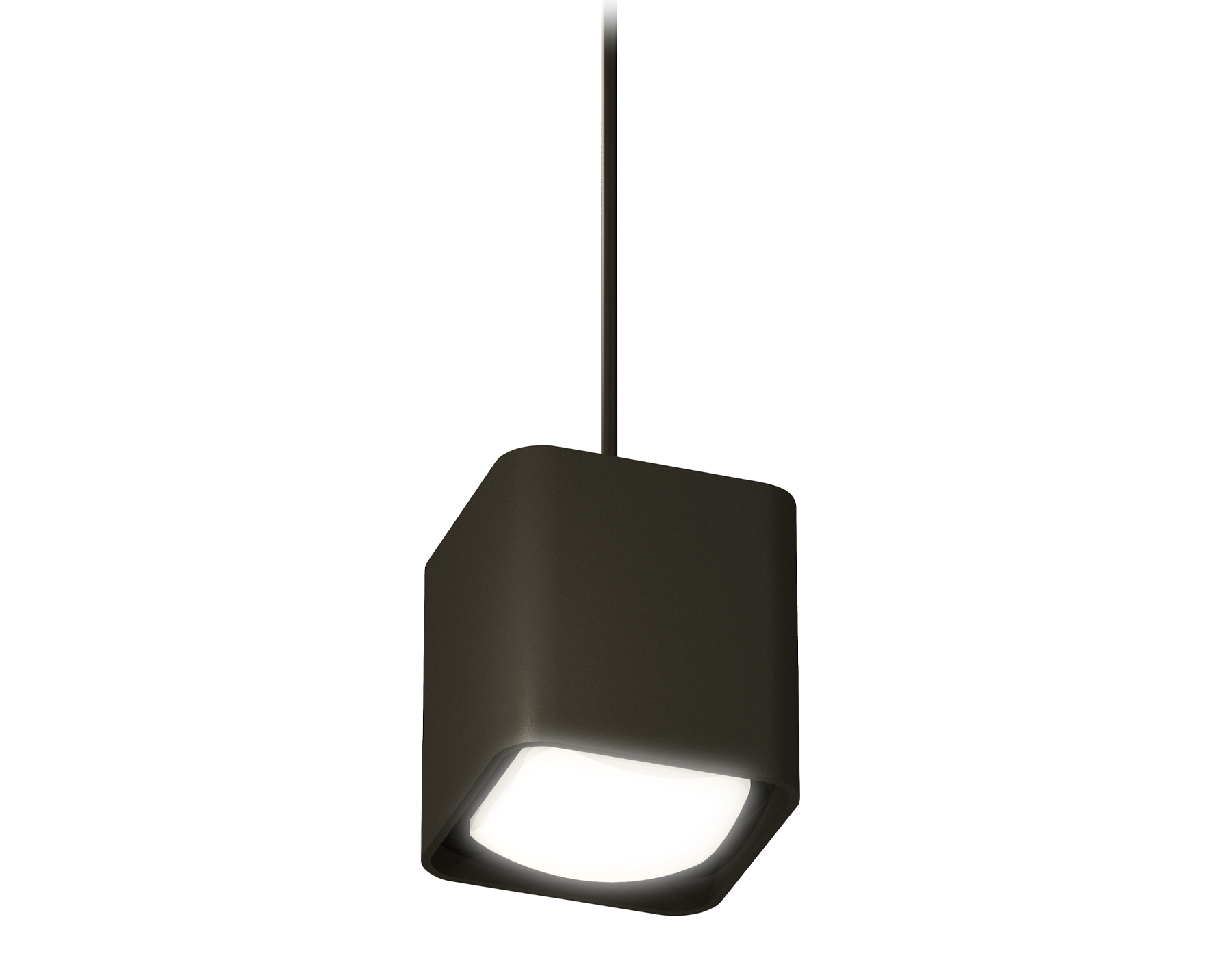 Ambrella Комплект подвесного светильника с акрилом XP7841002 SBK/FR черный песок/белый матовый MR16 GU5.3 (A2311, C7841, N7756) фото
