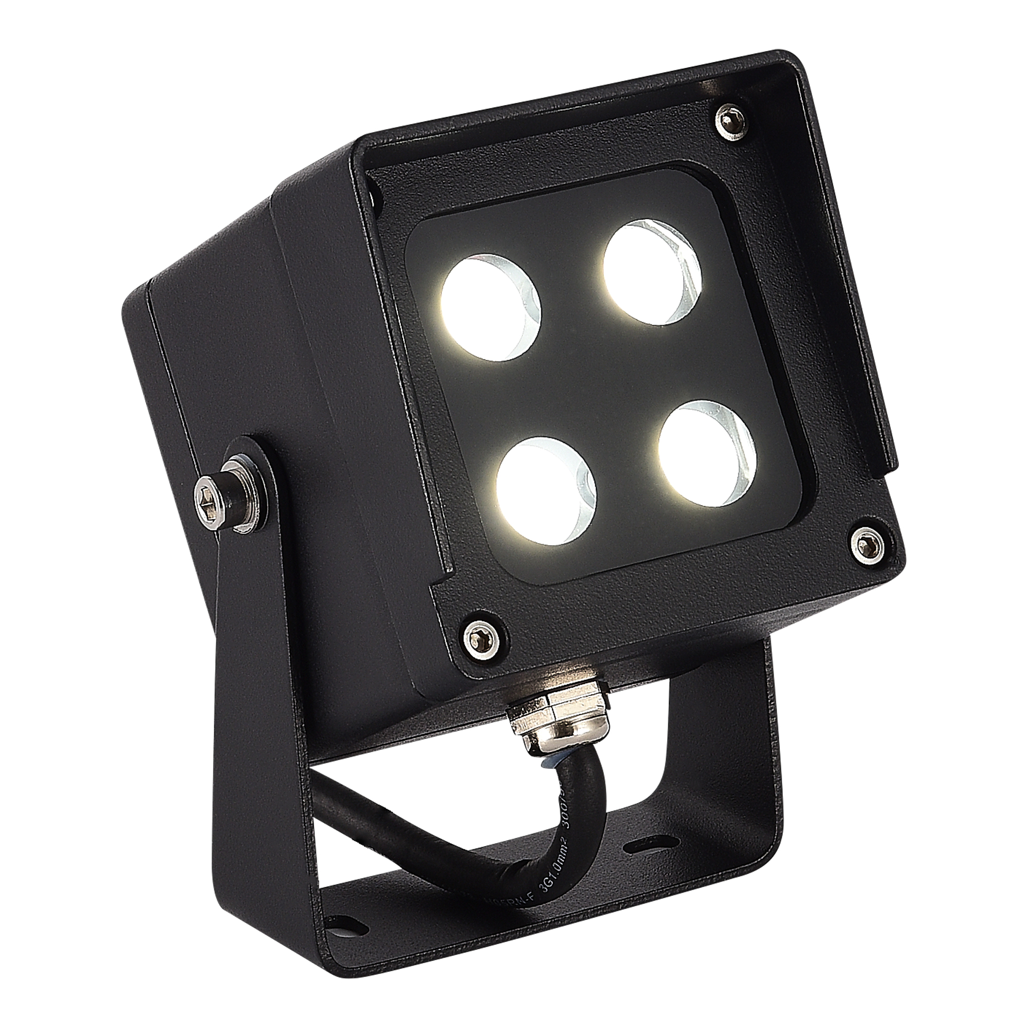 ST LUCE SL9520.405.01 Светильник уличный наземный черный/черный LED 1*9W 3000K/4000K/6500K фото