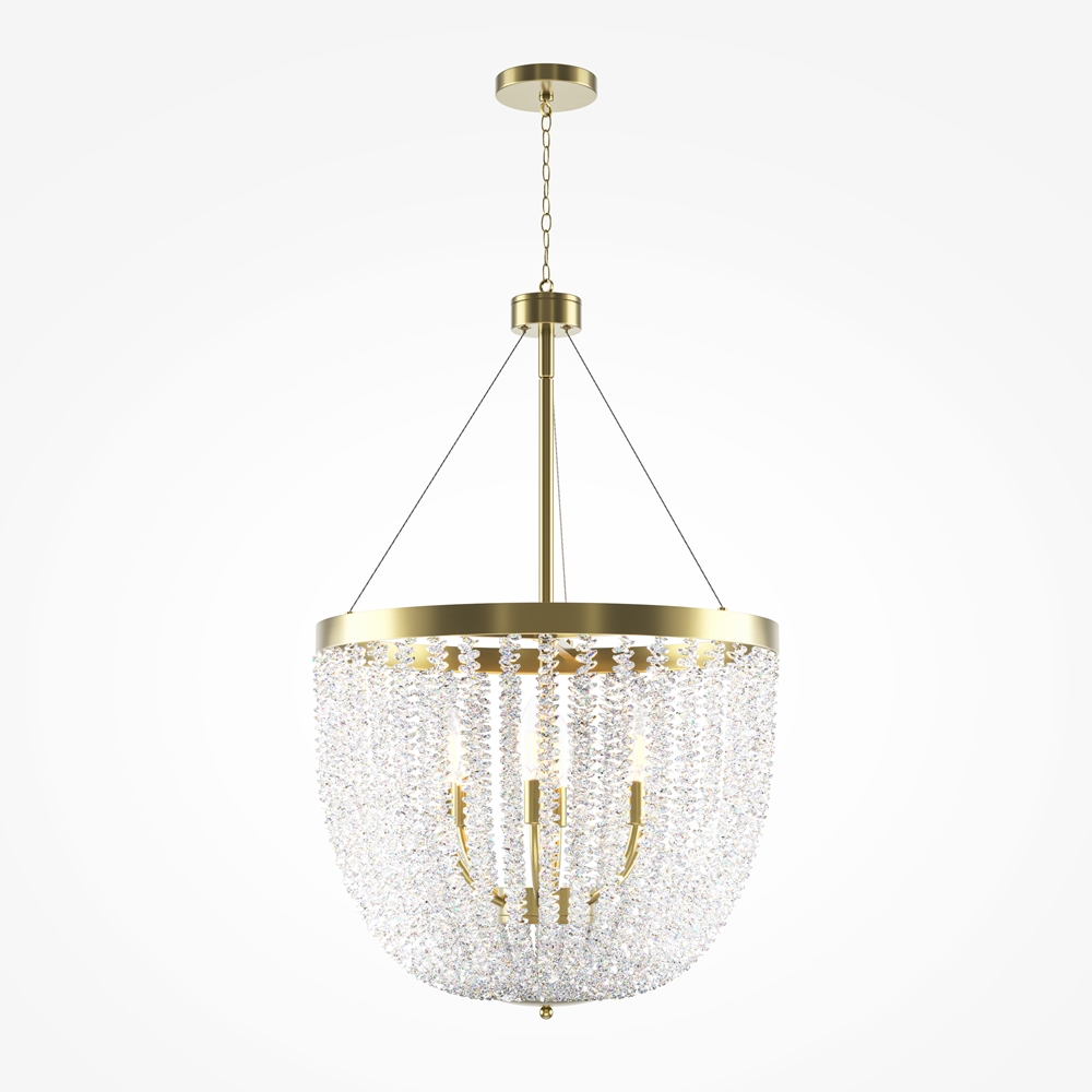 Maytoni Подвесной светильник Intrigue Латунь MOD440PL-06BS фото
