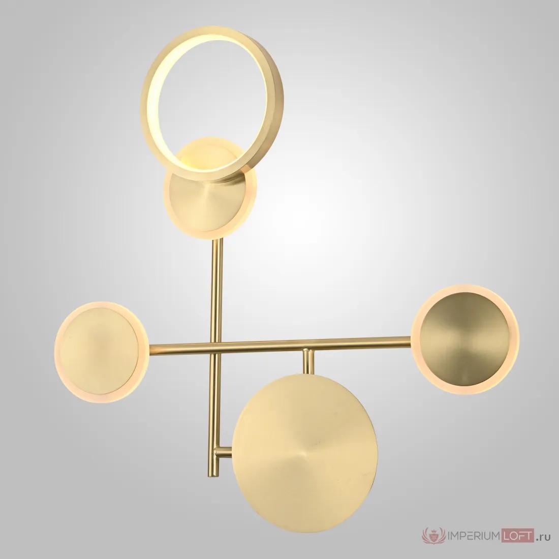 ImperiumLoft Настенный светильник ZINGY D Brass фото