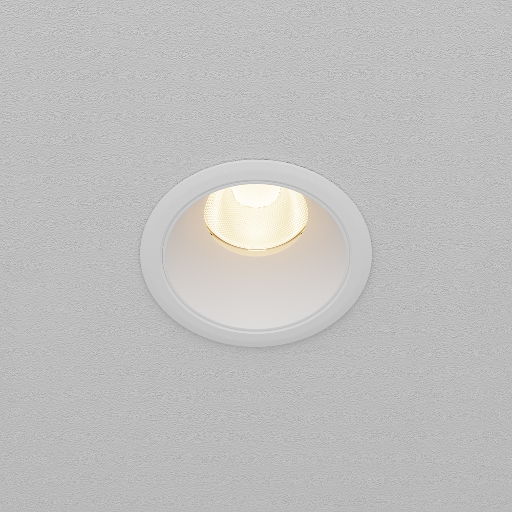 Maytoni Technical Встраиваемый светильник Dip Hight 3000K 10Вт 50° DL115-10W-3K-W фото