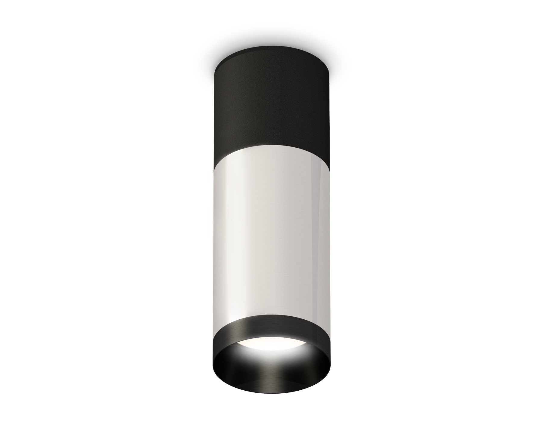 Ambrella Комплект накладного светильника XS6325060 PSL/SBK/PBK серебро полированное/черный песок/черный полированный MR16 GU5.3 (C6325, C6302, A2010, фото