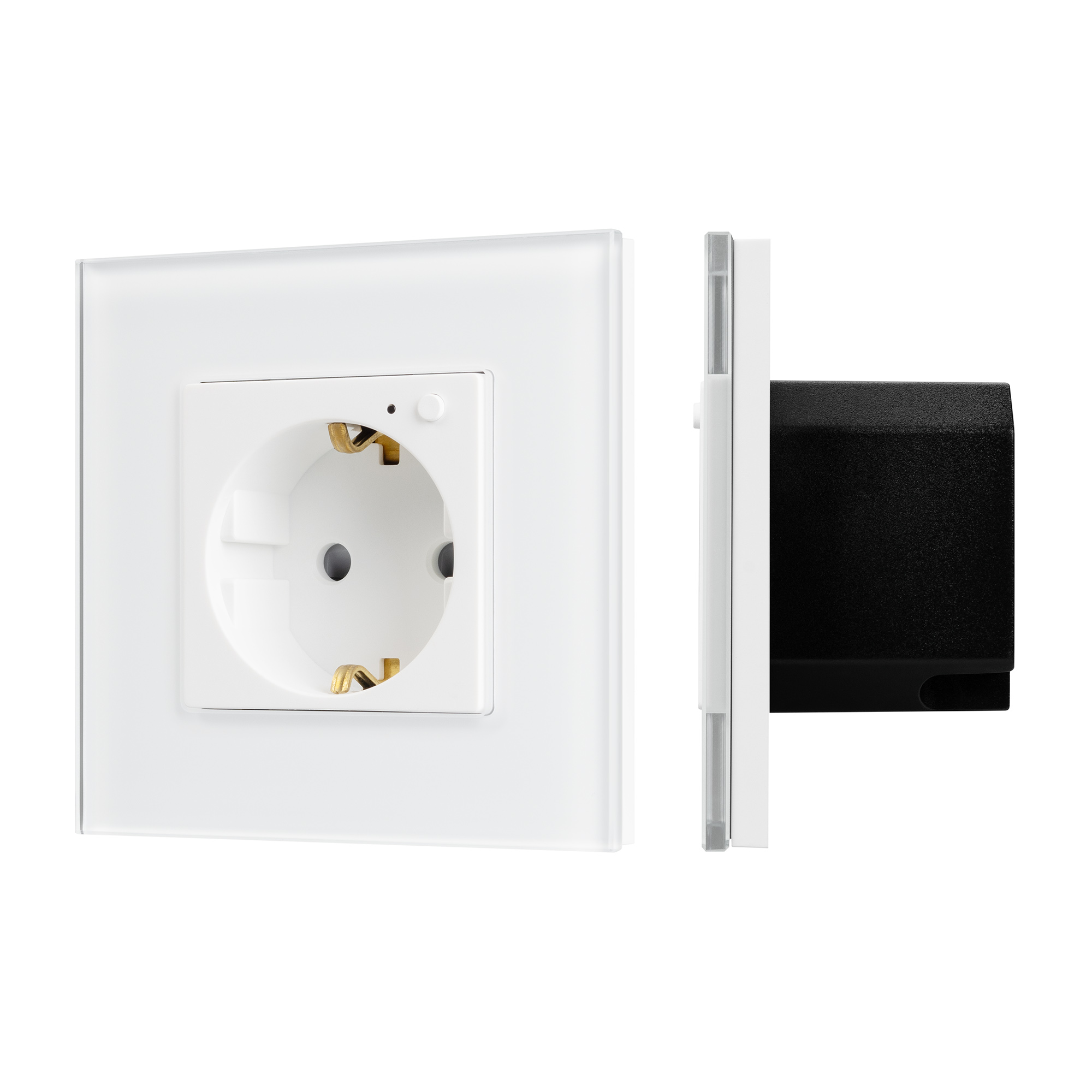 Arlight Розетка электрическая с Zigbee управлением SCT-OMALI-EUZB1-PL-WH (240V, 16A, Zigbee) (-) фото