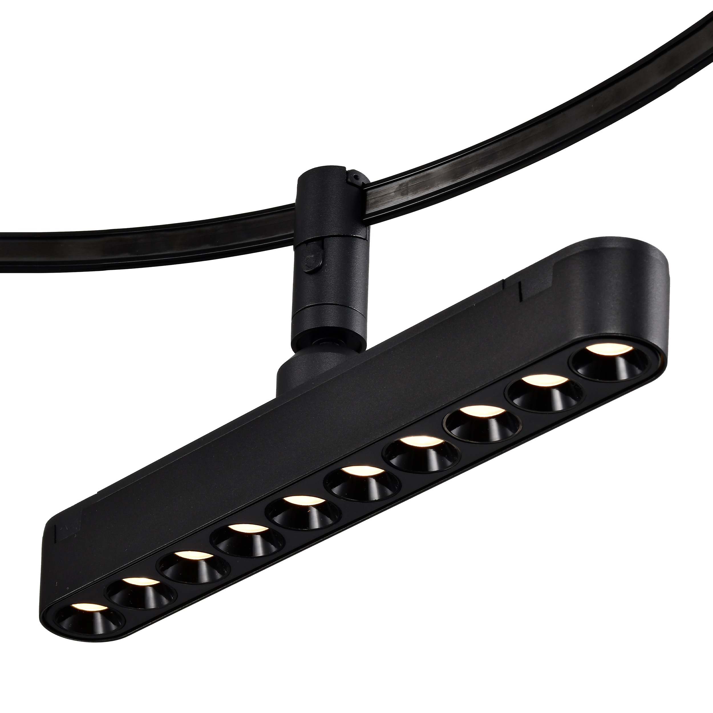Lightstar 267537 Светильник 48V д/1-фазн трека DUE LED 10W 430LM 24G ЧЕРНЫЙ 3000K IP20 фото