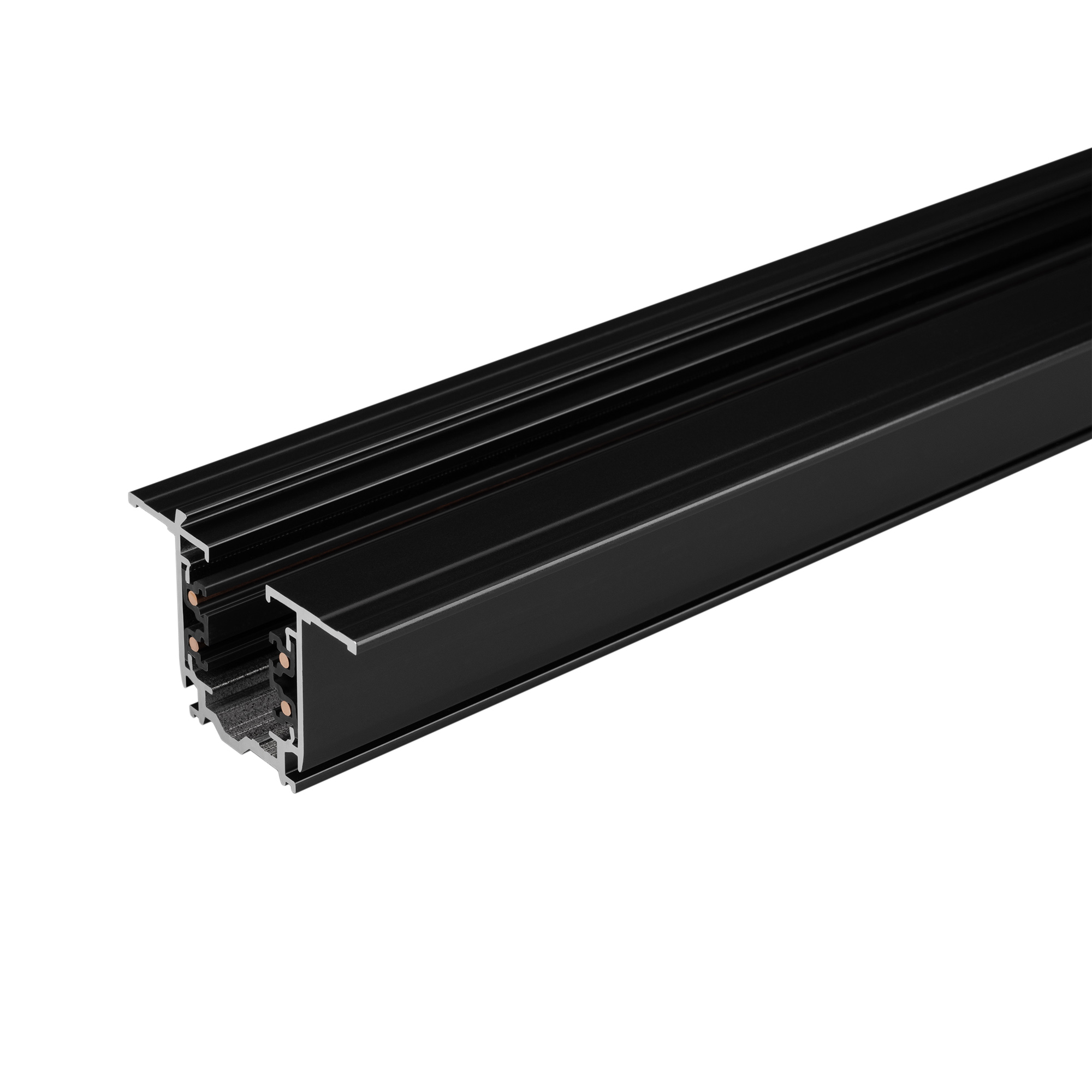 Arlight Трек встраиваемый LGD-4TR-TRACK-F-3000-BK-M (D) (IP20 Металл, 3 года) фото