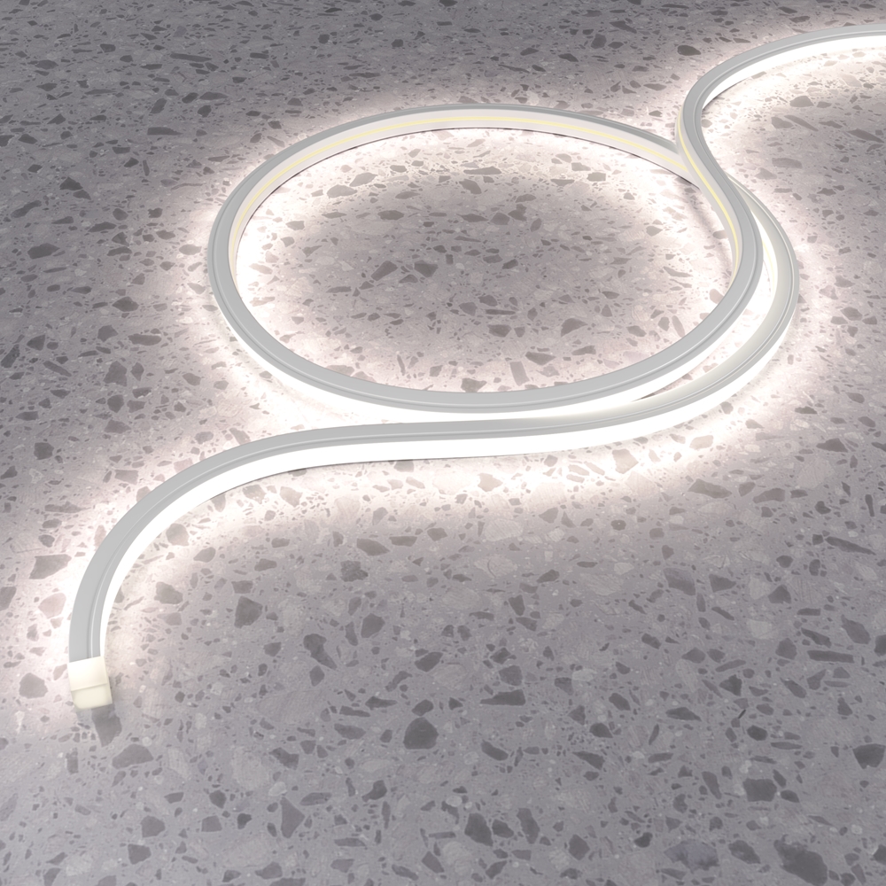 Maytoni Led Strip Гибкий неон 16x16 24В 10Вт/м 4000K IP67 10м (вертикальный изгиб) 432017 фото